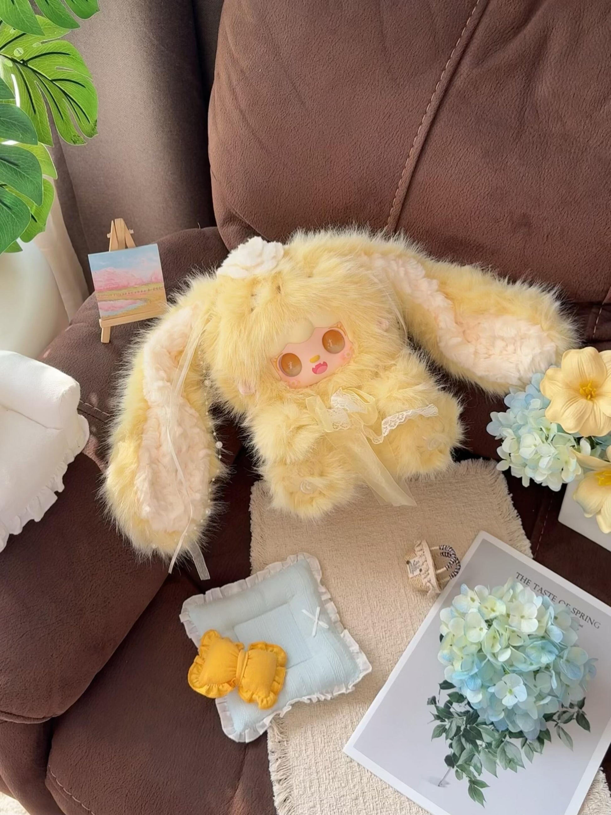 【Yooki】400% V4 Fourth Generation Plush Blind Box-Bunny's Floral Fragments