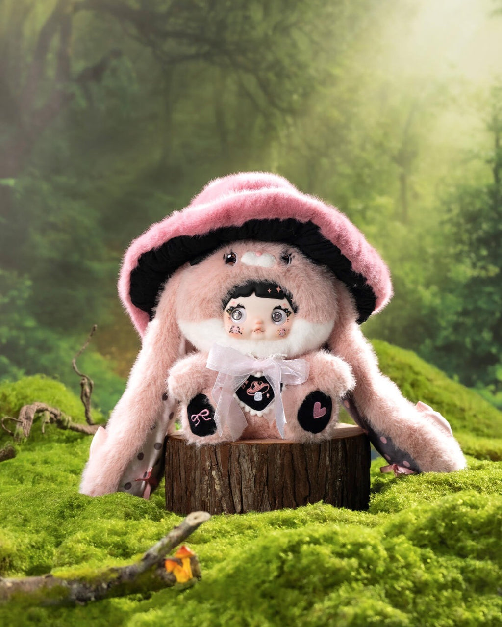 【HI TOY】Nommi 400%-V2 Mushroom Hat Plush Blind Box