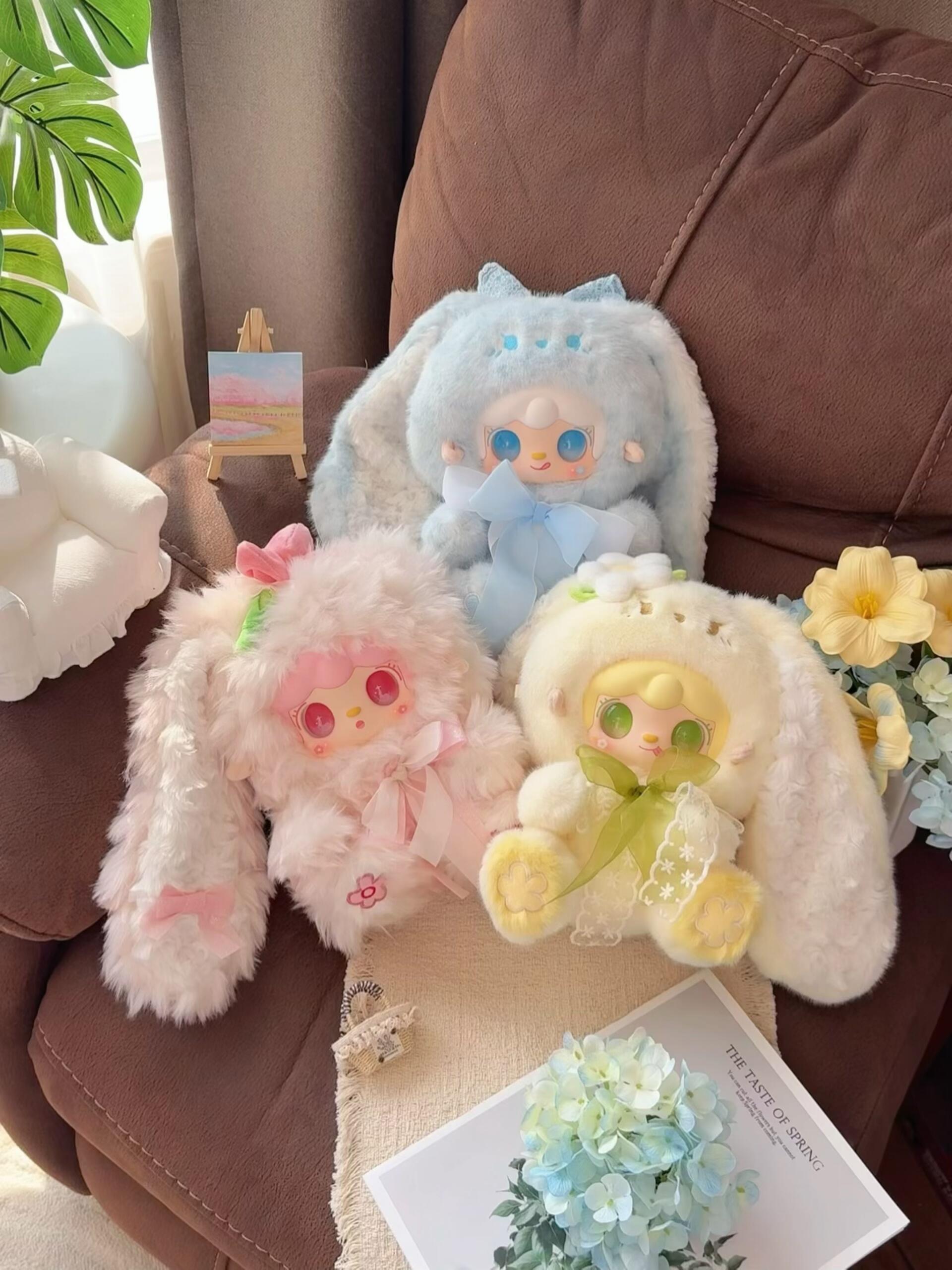 【Yooki】400% V4 Fourth Generation Plush Blind Box-Bunny's Floral Fragments