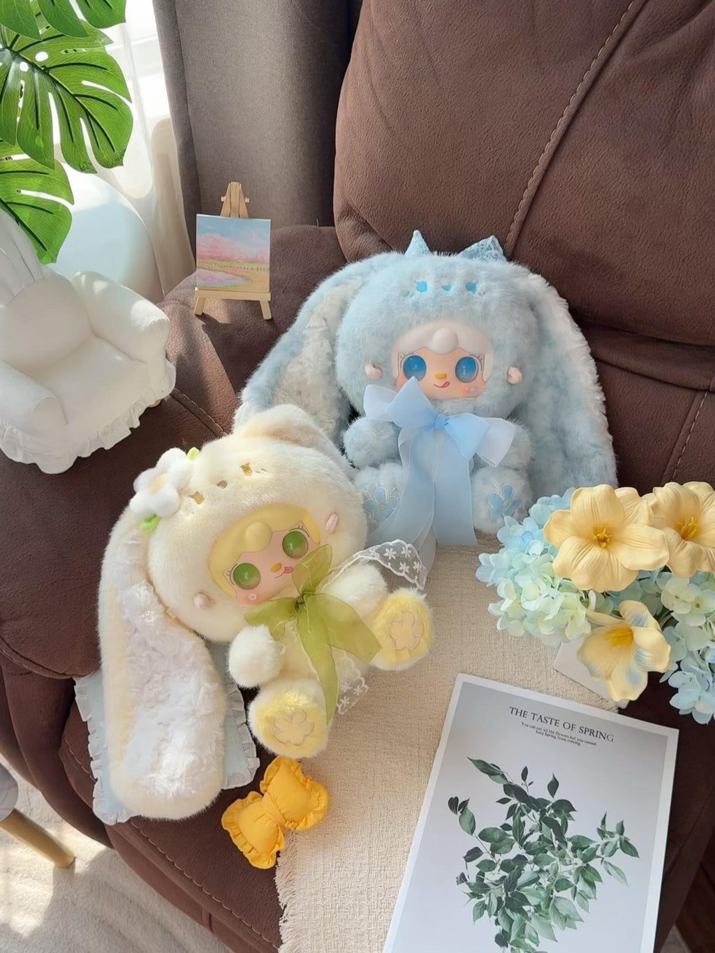 【Yooki】400% V4 Fourth Generation Plush Blind Box-Bunny's Floral Fragments