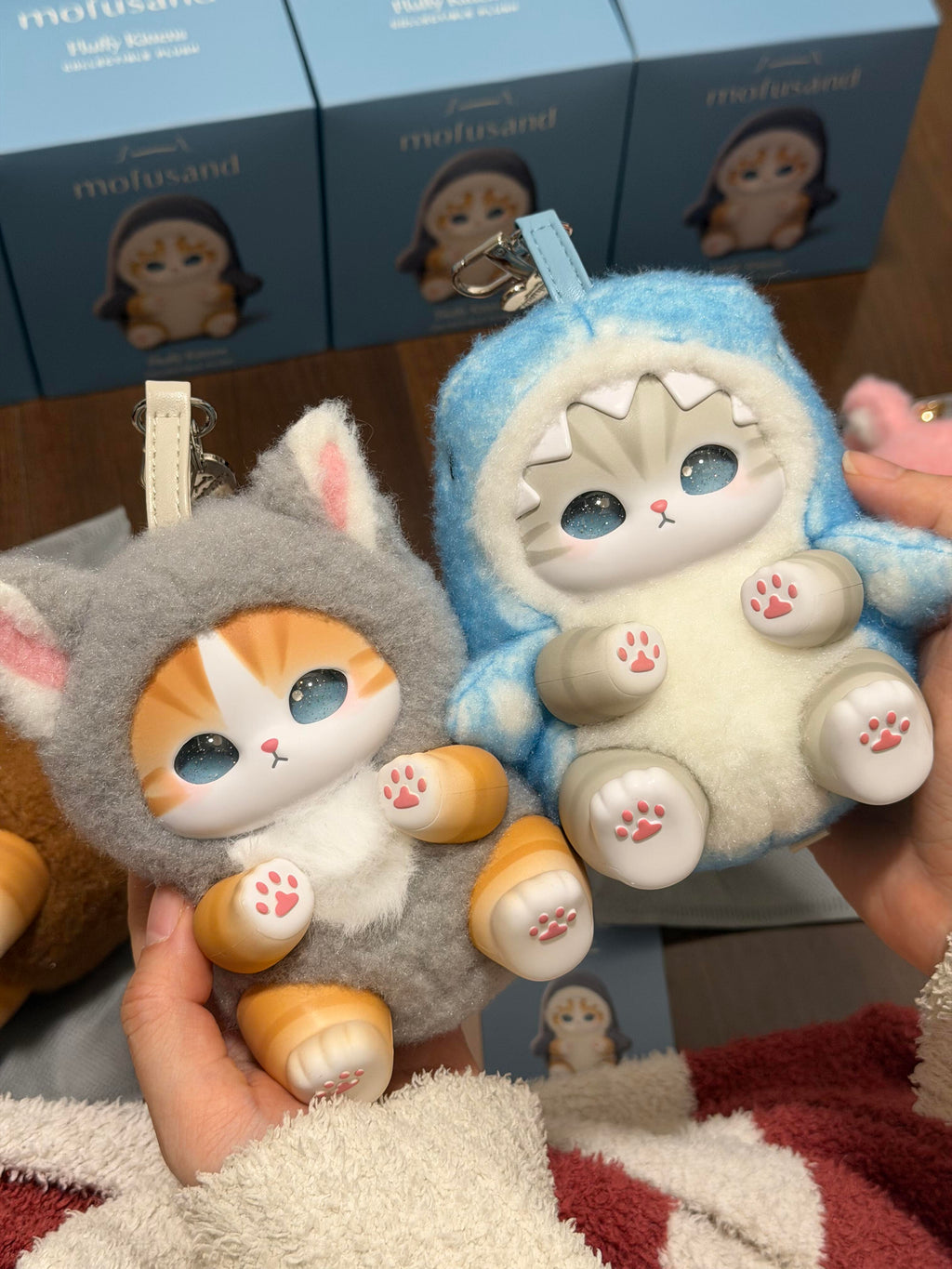 【Mofusand】Fluffy Kittens Collectible Plush Blind Box