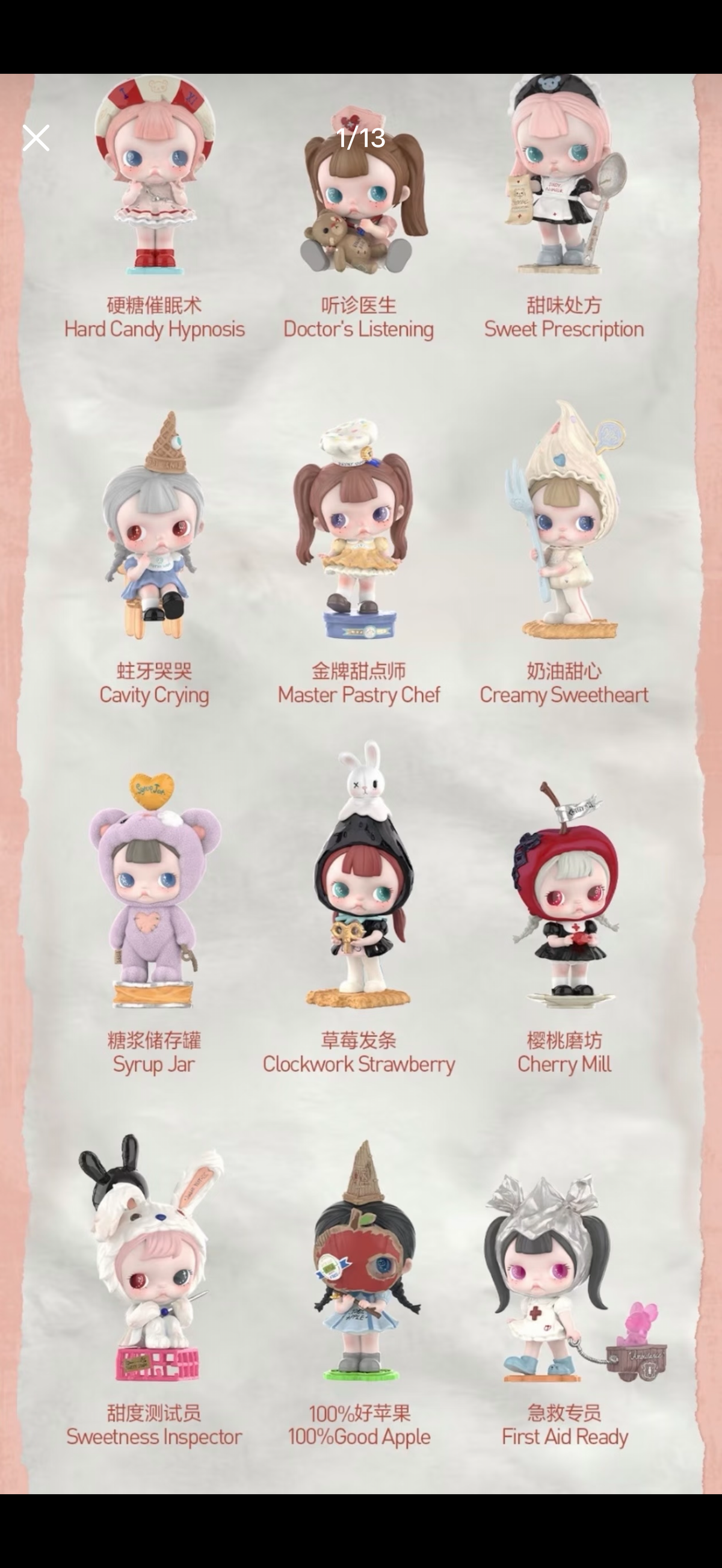 【TinyTiny】Act I： Sugar Therapy Room Series Figures