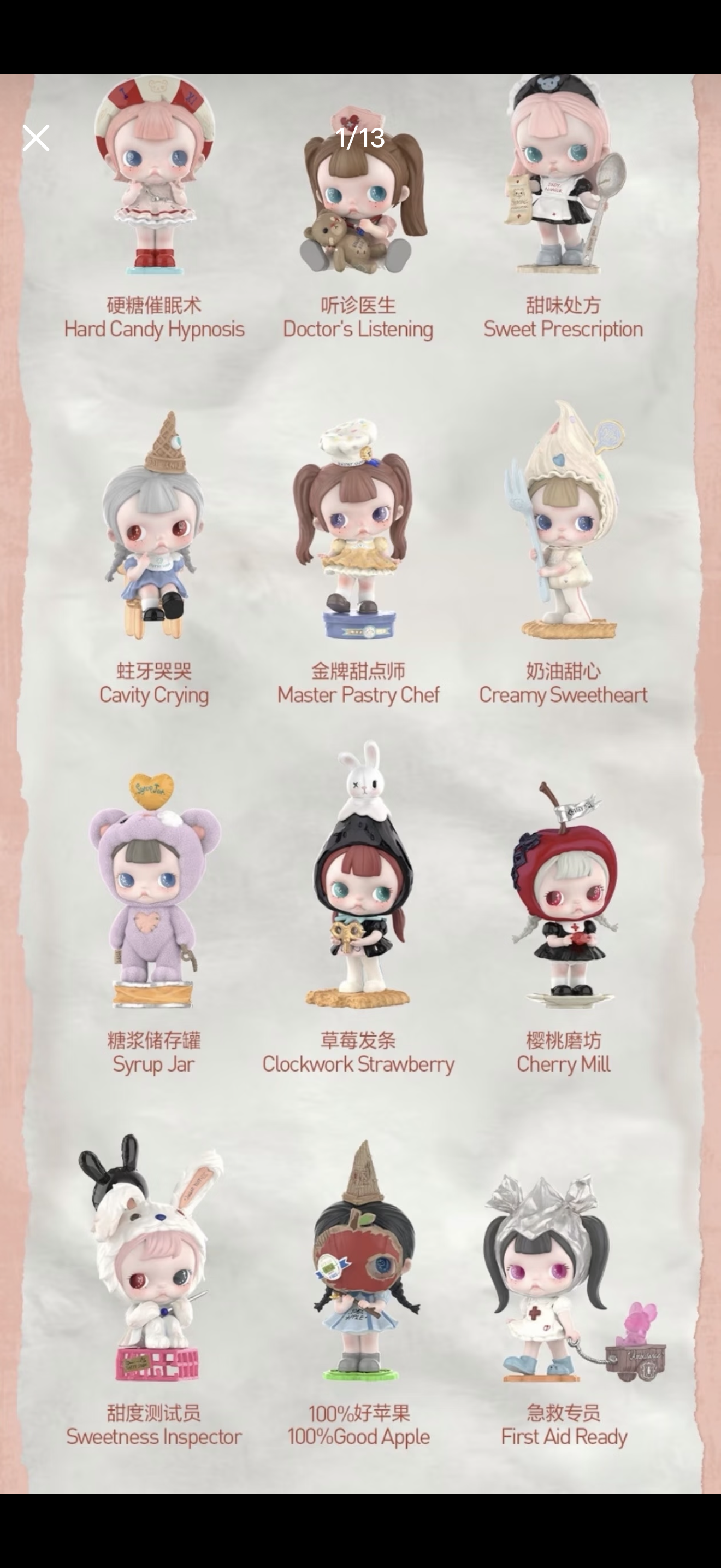 【TinyTiny】Act I： Sugar Therapy Room Series Figures