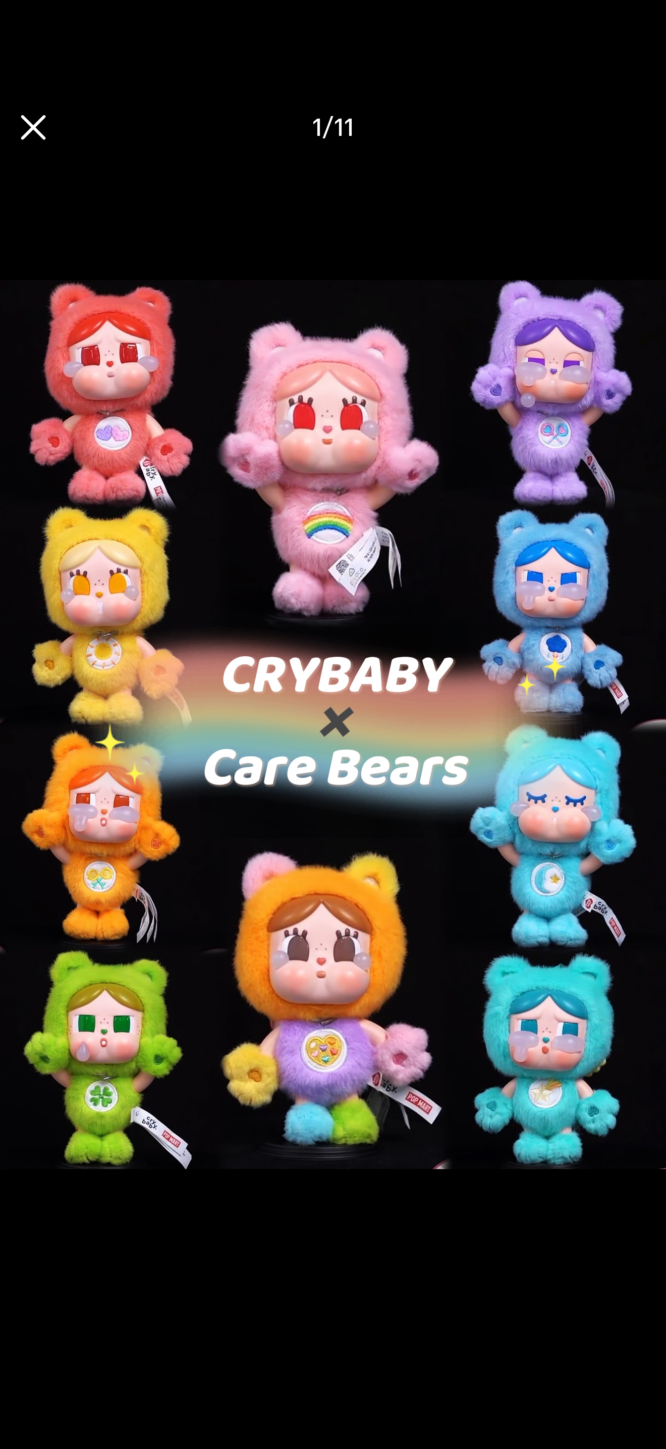 【Crybaby】Crybaby x Carebear Series Blind Box