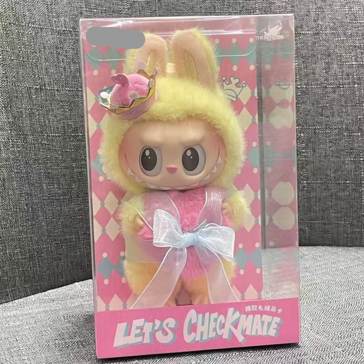 【LABUBU】THE MONSTERS Let's Checkmate Series-Vinyl Plush Hanging Card