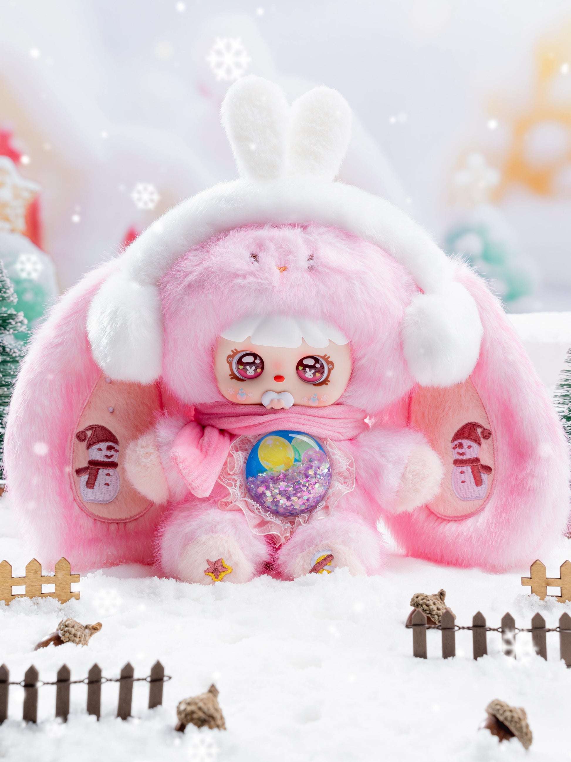 【MOCICI】Suger heart rabbit warm whisper series Plush Blind Box