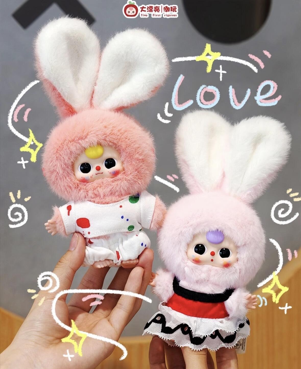 【Baby Three】Bunny Vinyl Plush Blind Box
