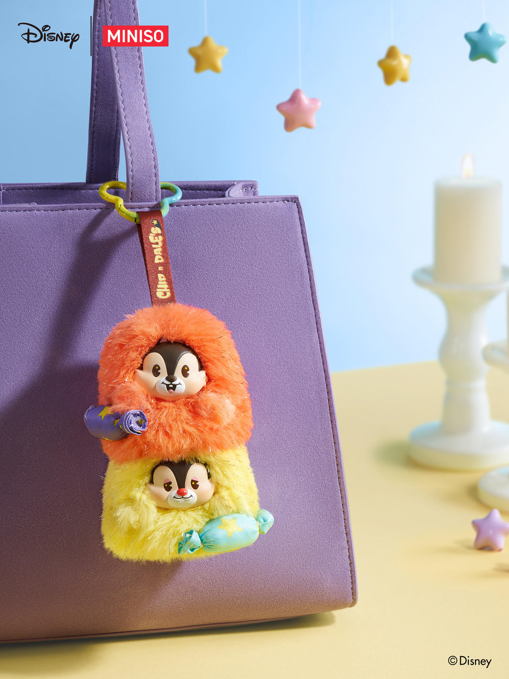【Mickey's Family】 Colorful Candy Vinyl Plush Blind Box
