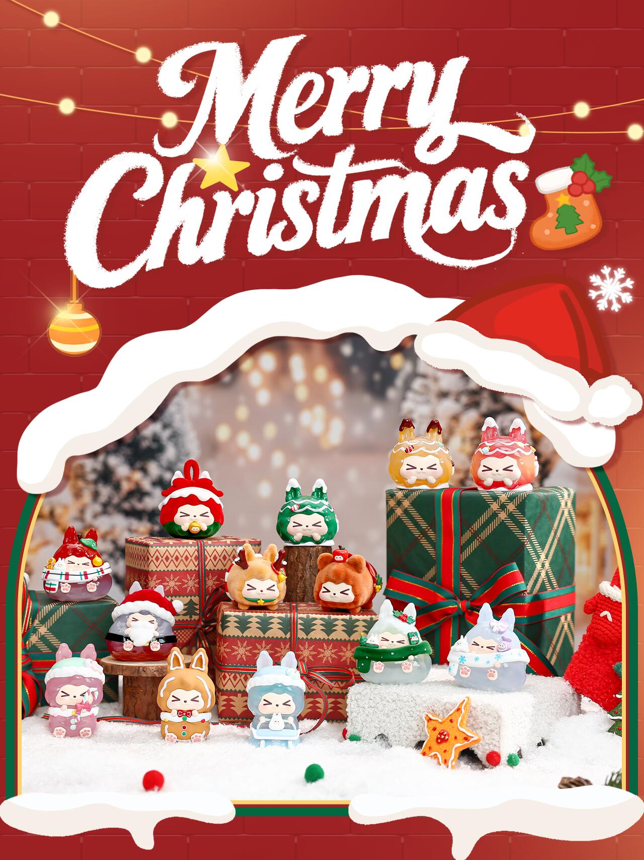 【HEYDOLLS】Rabbit KIKI Warm Christmas Blind Box