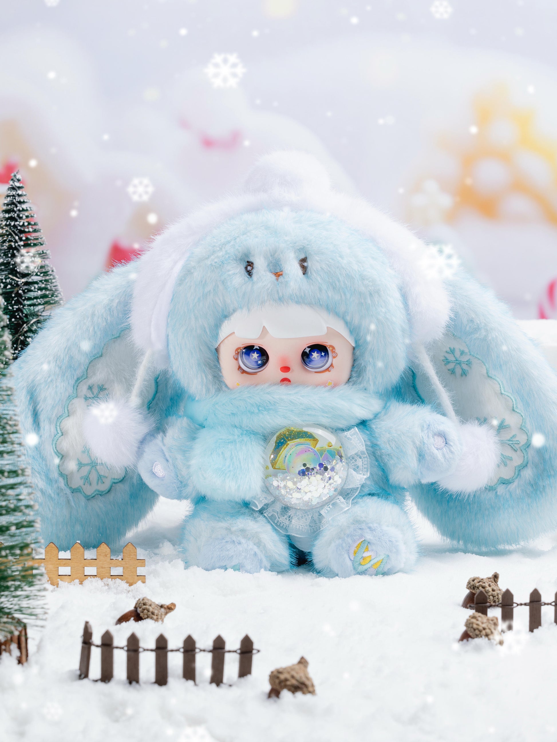 【MOCICI】Suger heart rabbit warm whisper series Plush Blind Box