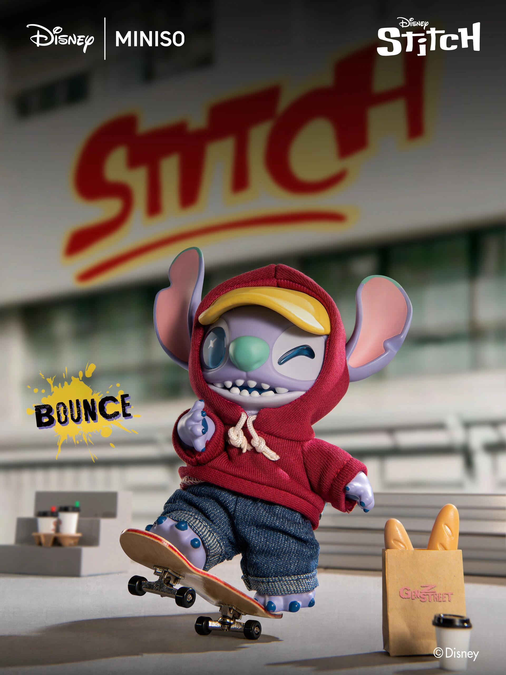【Disney】Stitch GenZ Street Plush Blind Box