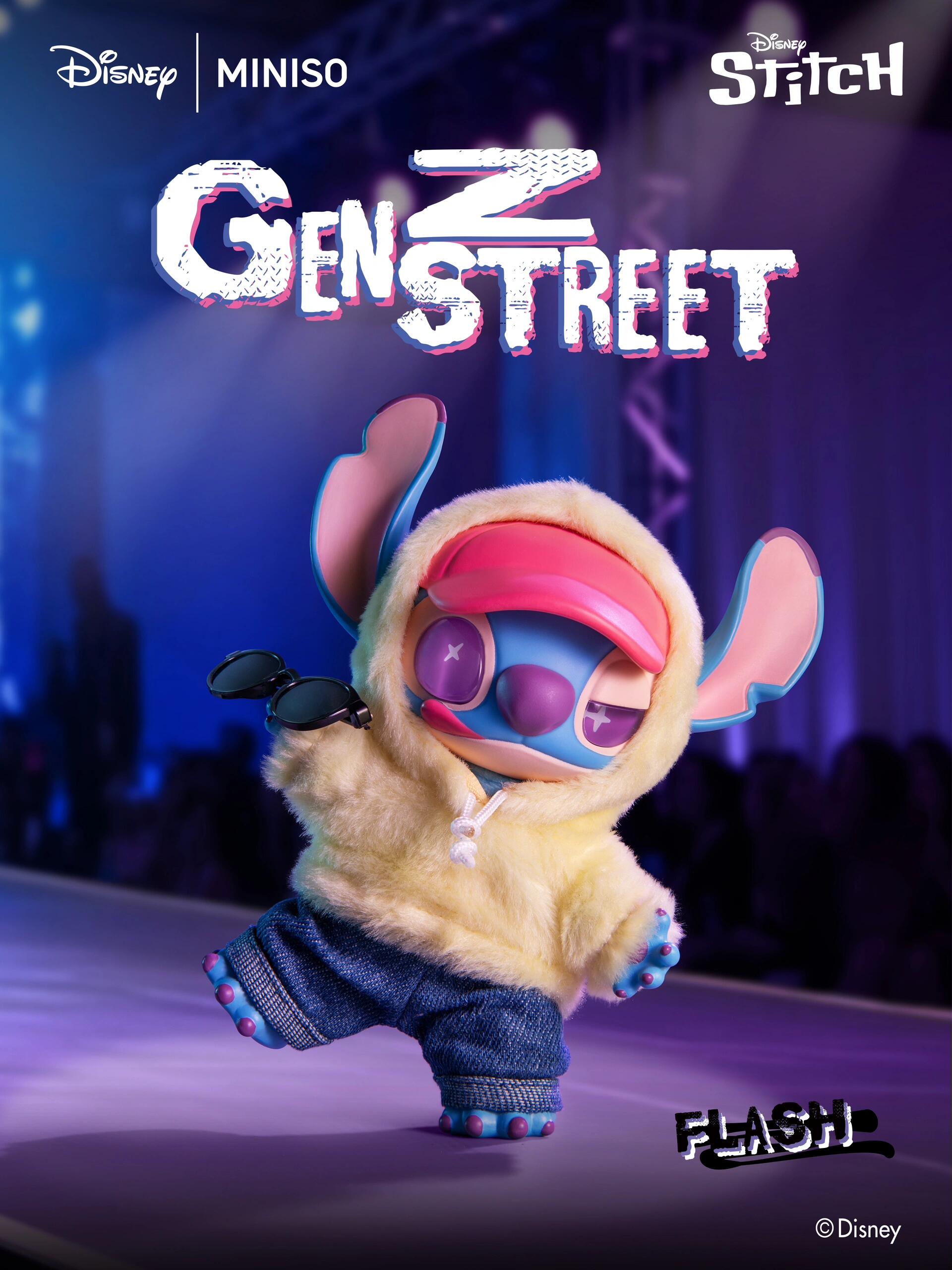 【Disney】Stitch GenZ Street Plush Blind Box