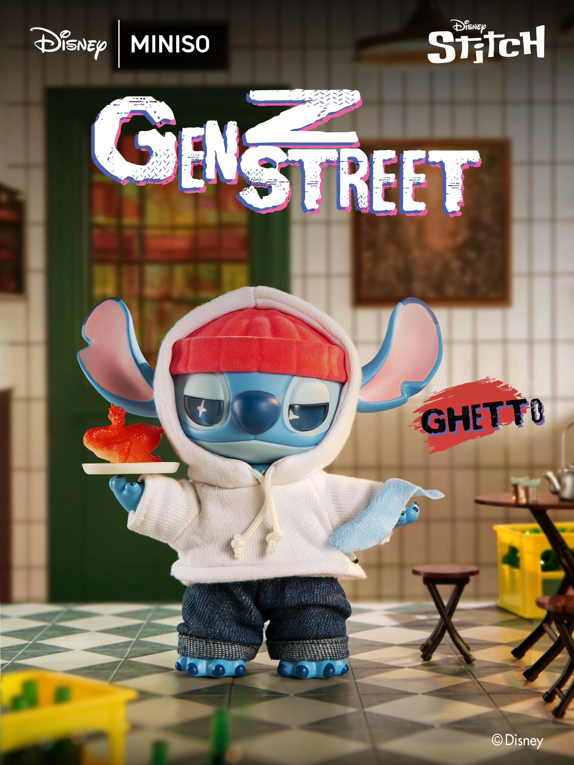 【Disney】Stitch GenZ Street Plush Blind Box