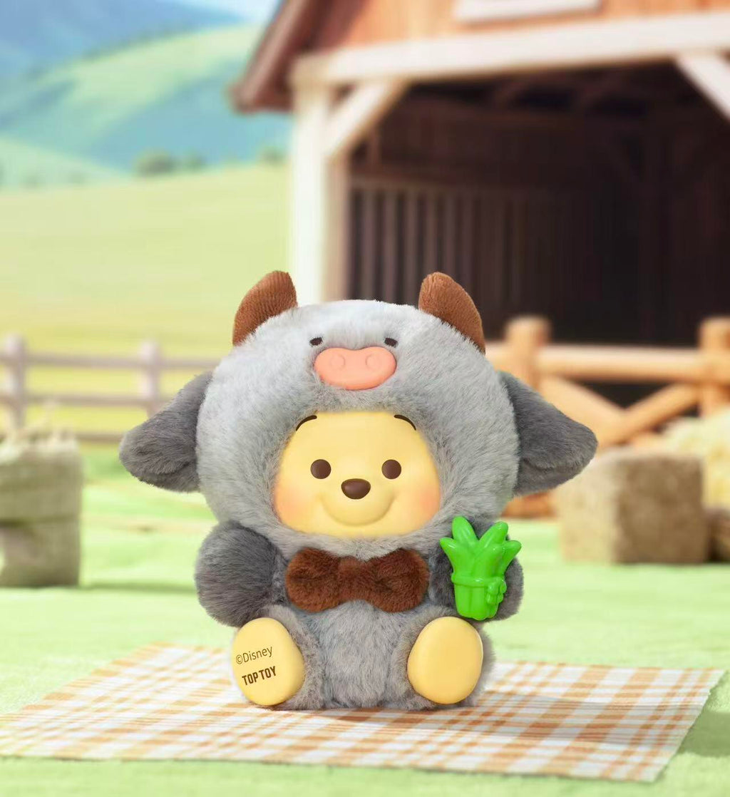 【TOP TOY】Winnie The Pooh Happy Farm Series Figures Blind Box