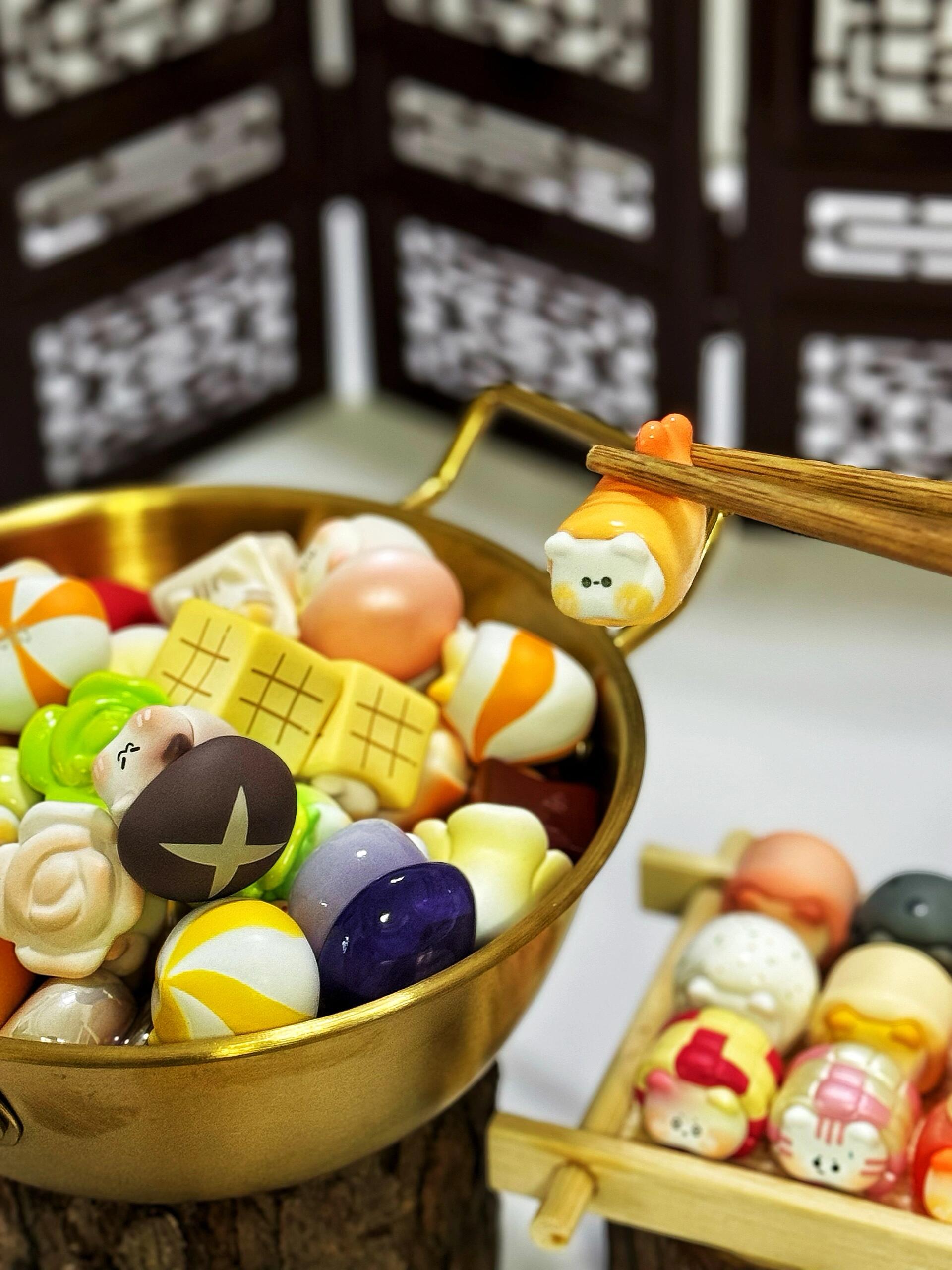 【BAIHUAHUA】Hot Pot Cat Blind Box