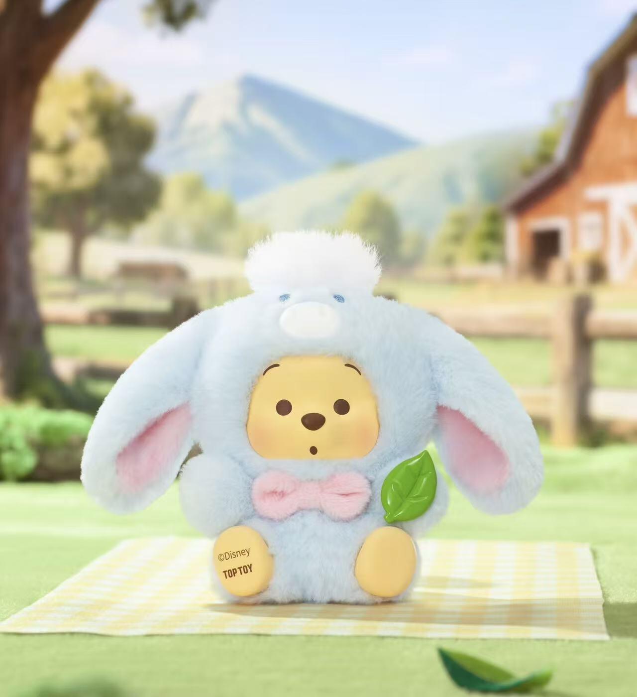 【TOP TOY】Winnie The Pooh Happy Farm Series Figures Blind Box