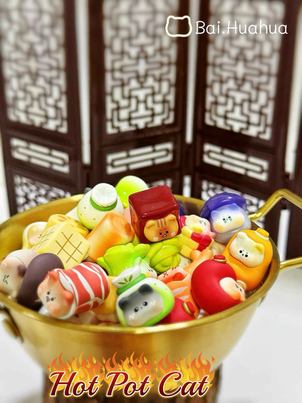 【BAIHUAHUA】Hot Pot Cat Blind Box