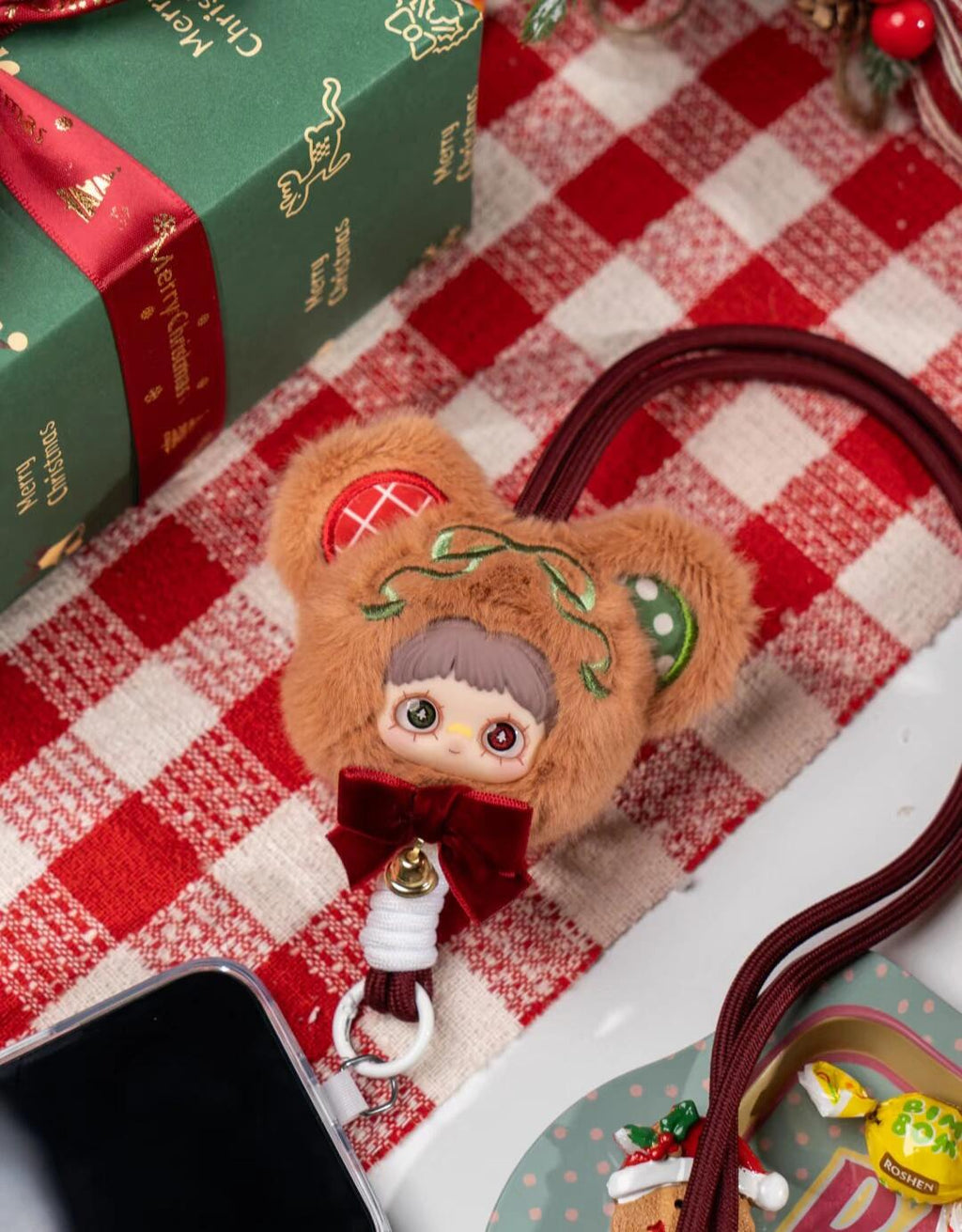 【MAYMEI】Lucky Bell Mobile phone charm  Plush Blind Box