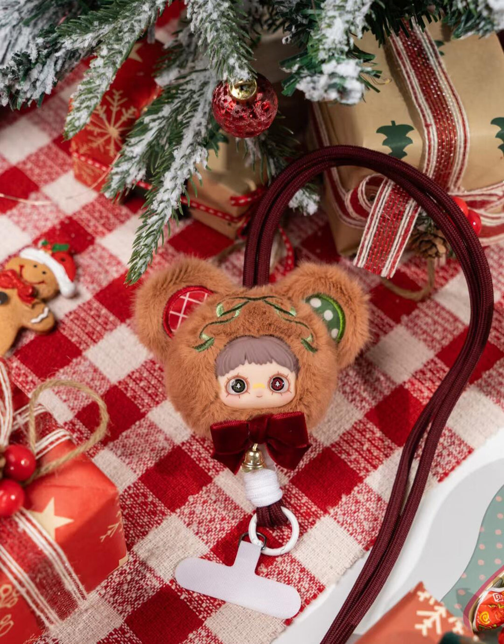 【MAYMEI】Lucky Bell Mobile phone charm  Plush Blind Box