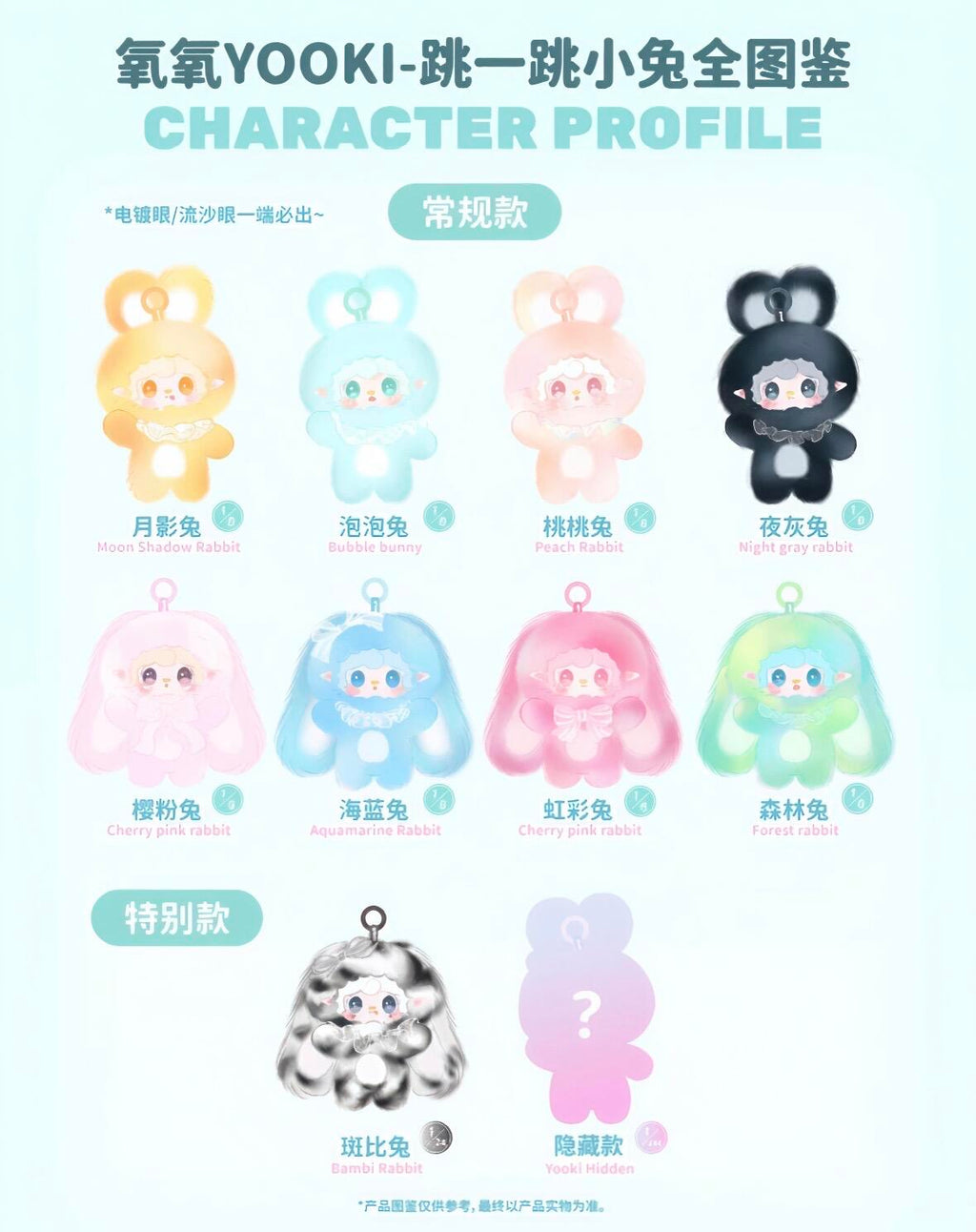 【YOOKI】Plush Blind Box-Hopping Bunny