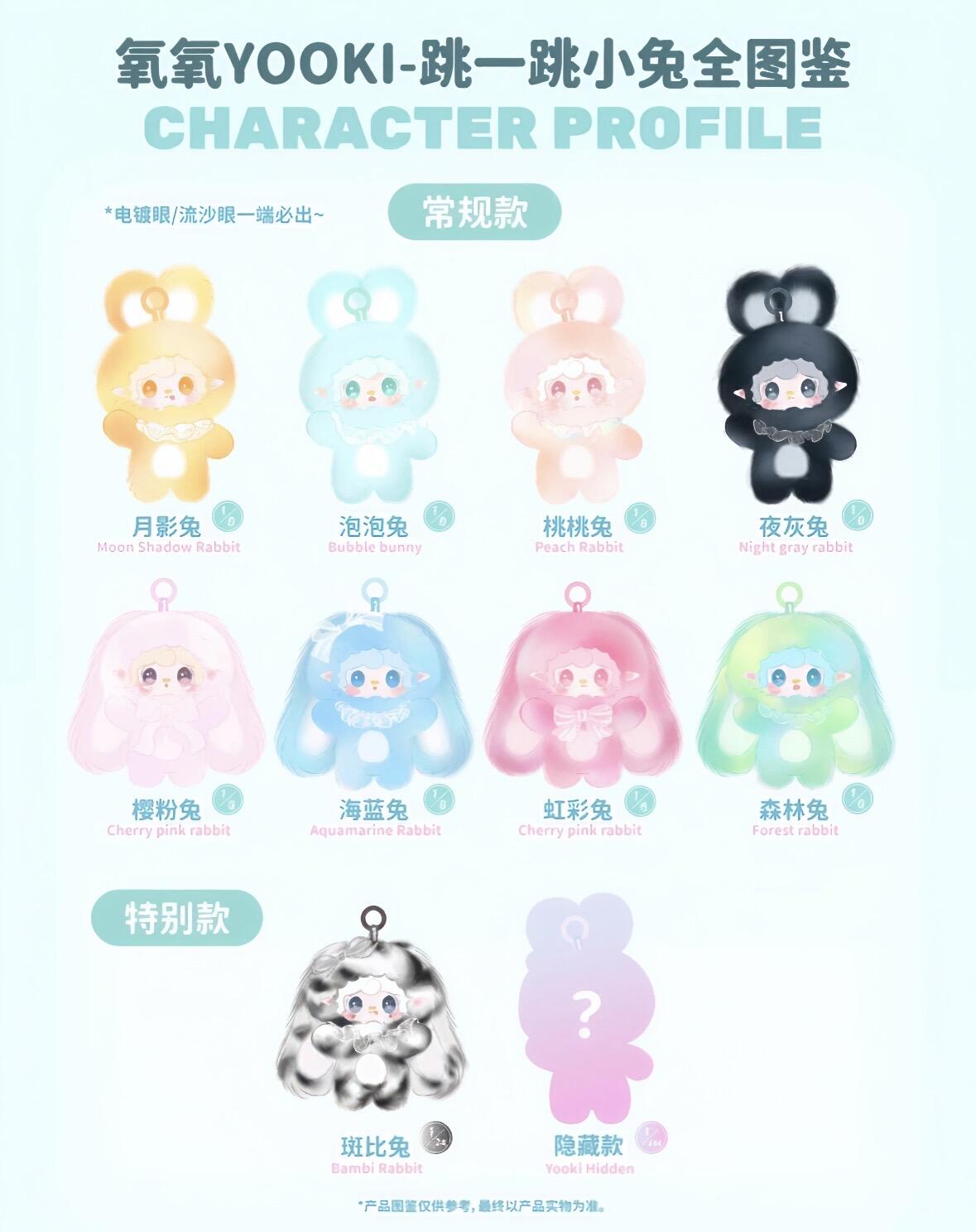 【YOOKI】Plush Blind Box-Hopping Bunny
