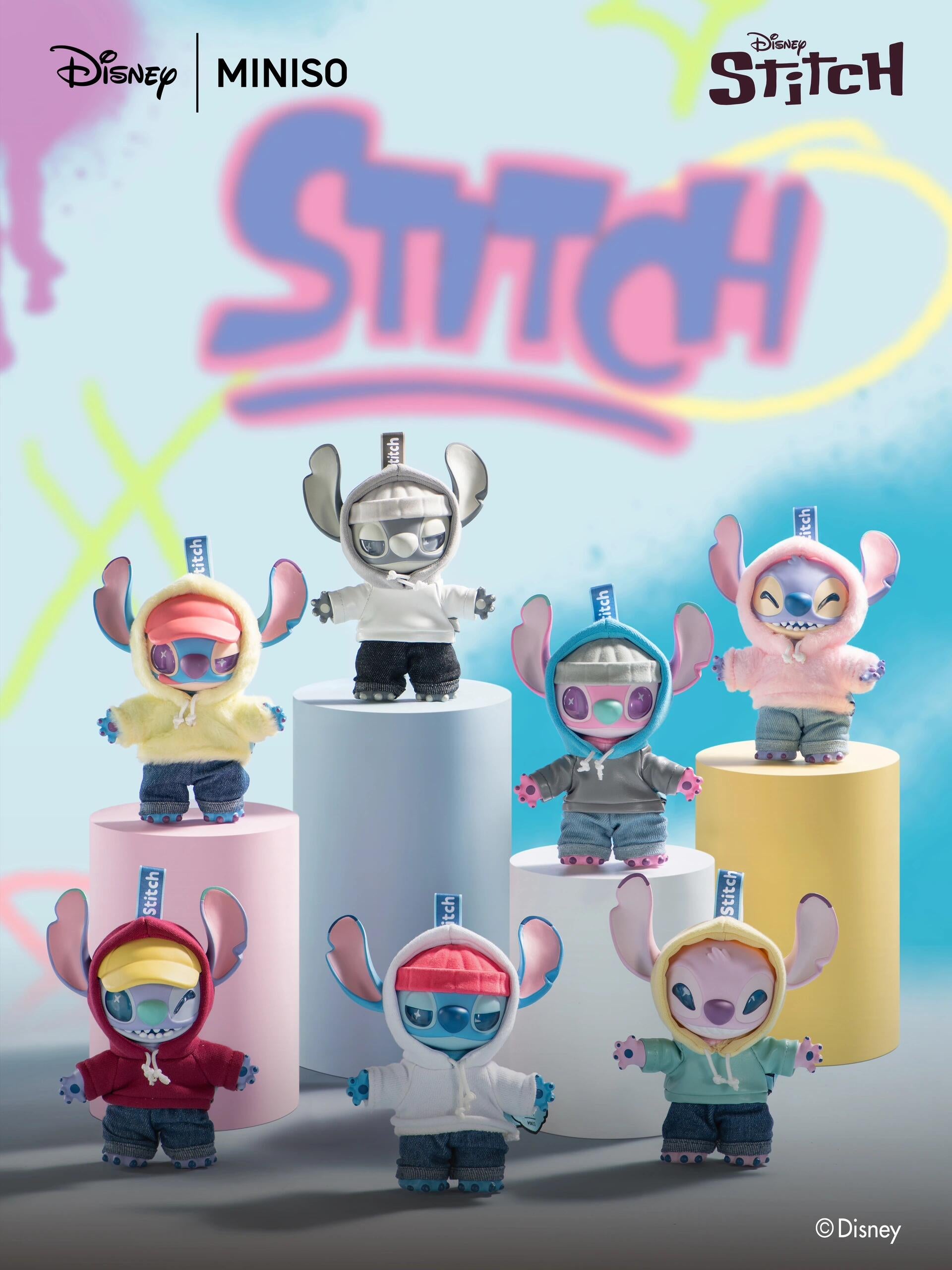 【Disney】Stitch GenZ Street Plush Blind Box