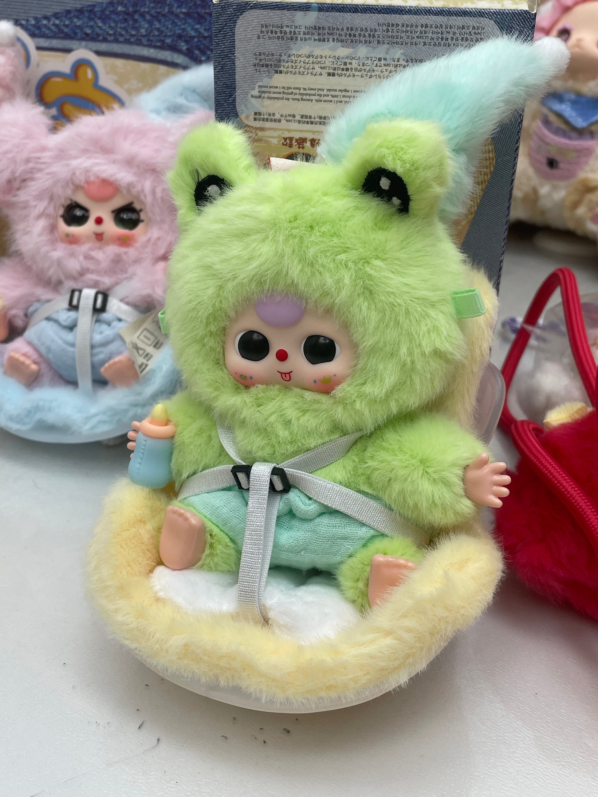 【Baby Three】Vehicle mounted Baby Plush Blind Box