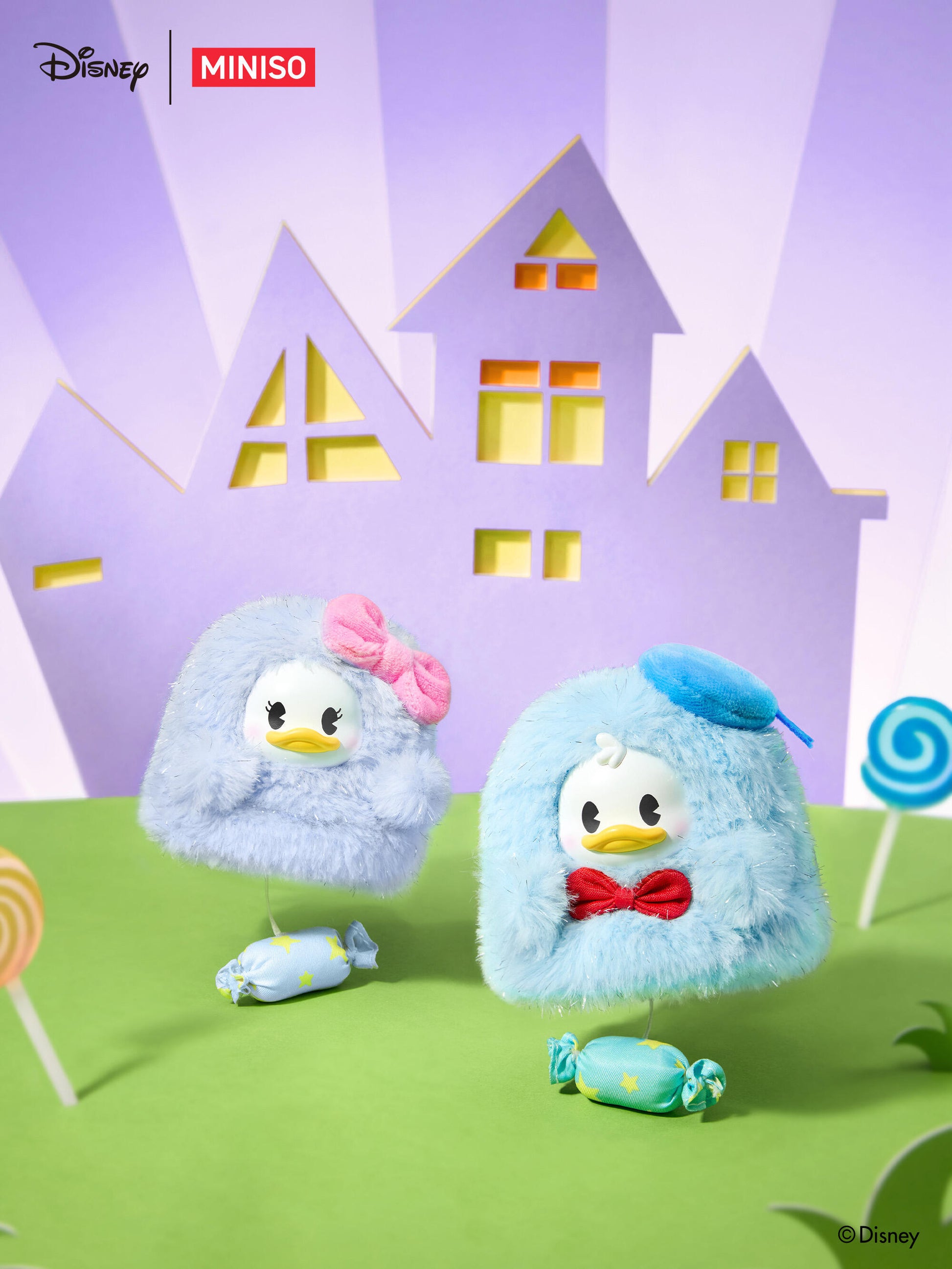 【Mickey's Family】 Colorful Candy Vinyl Plush Blind Box