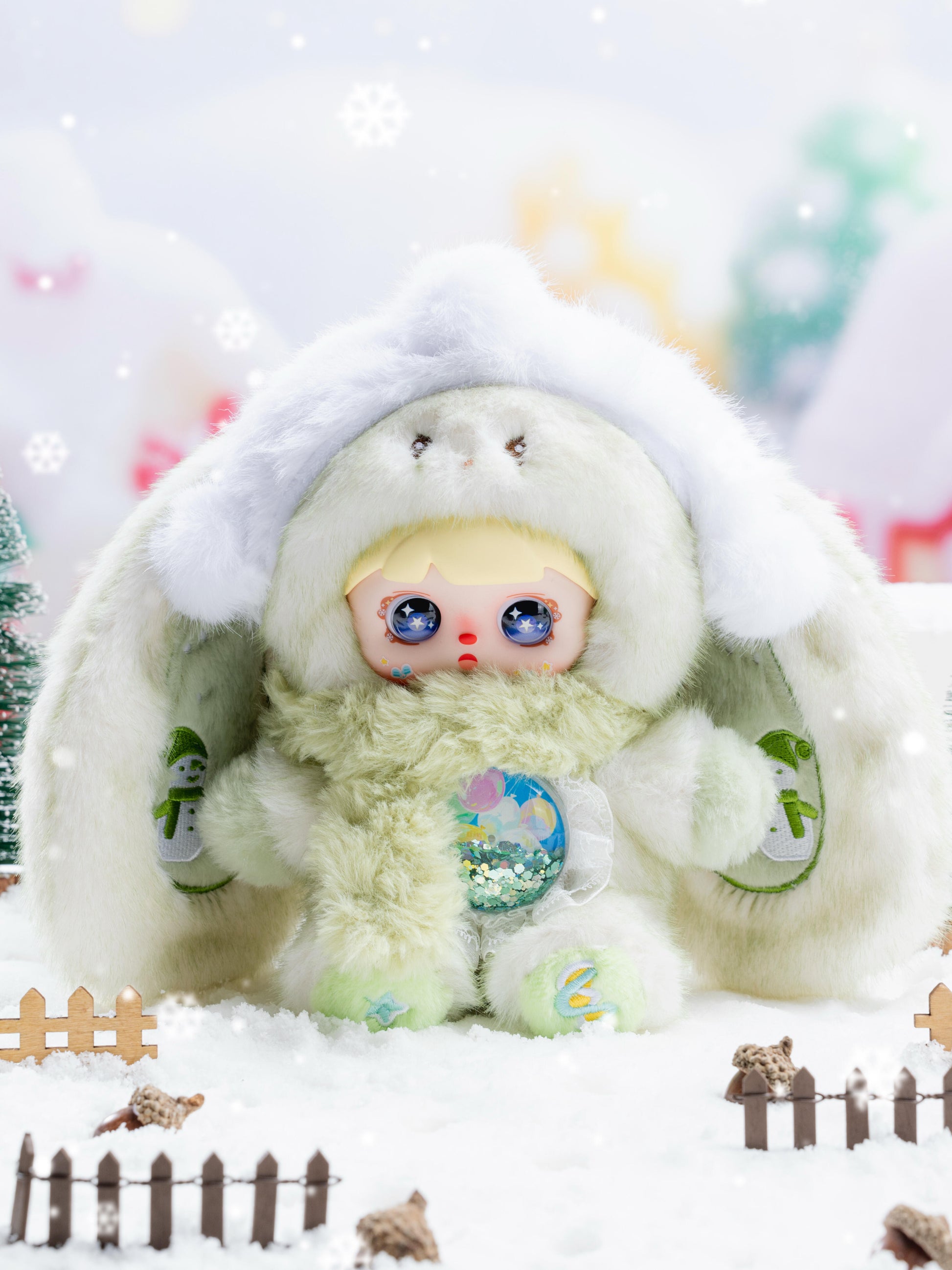 【MOCICI】Suger heart rabbit warm whisper series Plush Blind Box