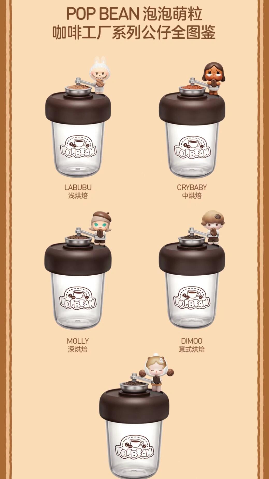 【POP BEAN】 Coffee Factory Blind Box