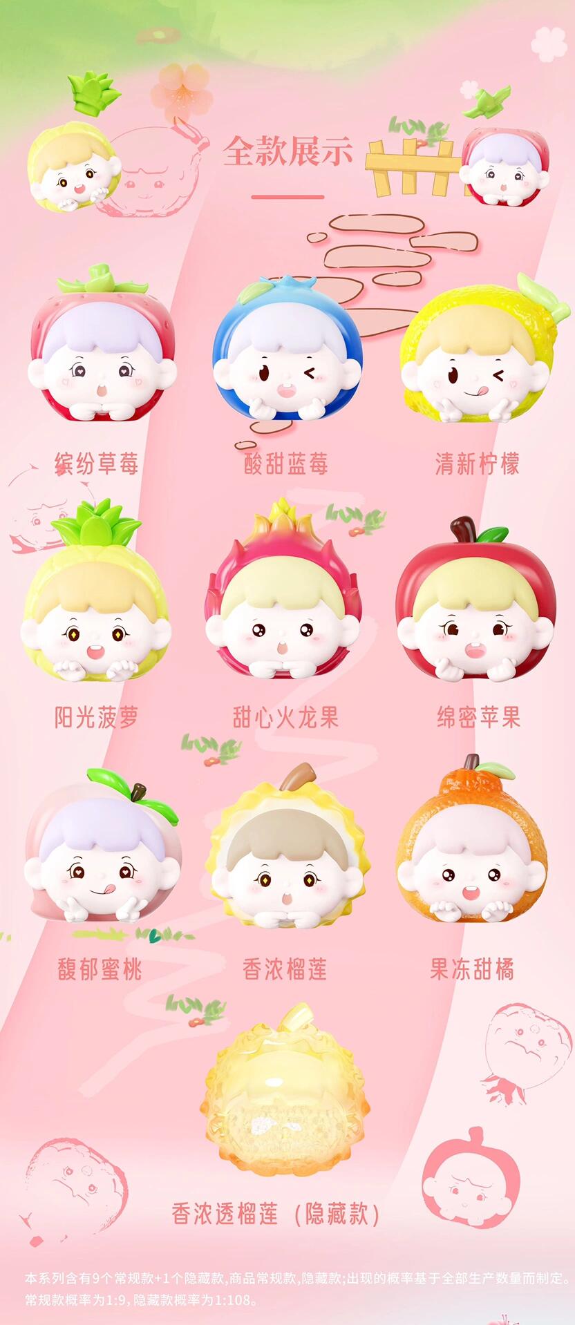 【MANCHAO】Naughty Boy Aroma Orchard Blind Box