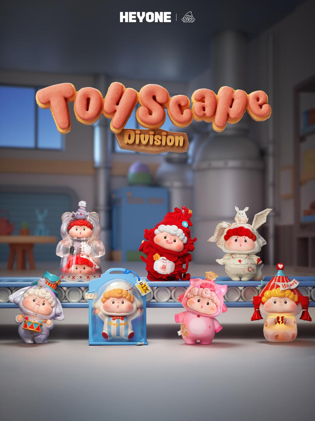 【HUDODO】Toyscape Division Blind Box