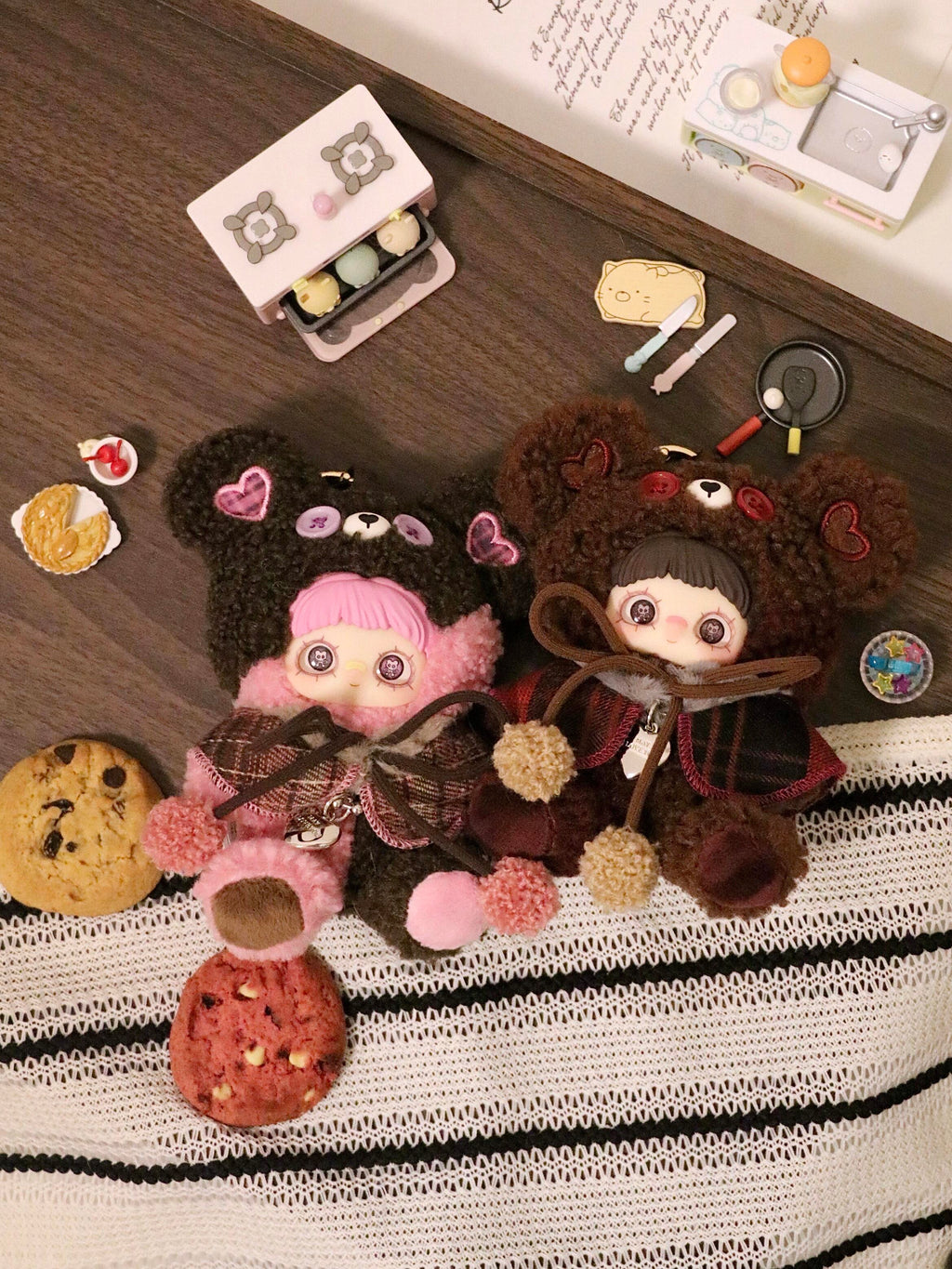 【MAYMEI】Little Bear Cookies  Plush Blind Box