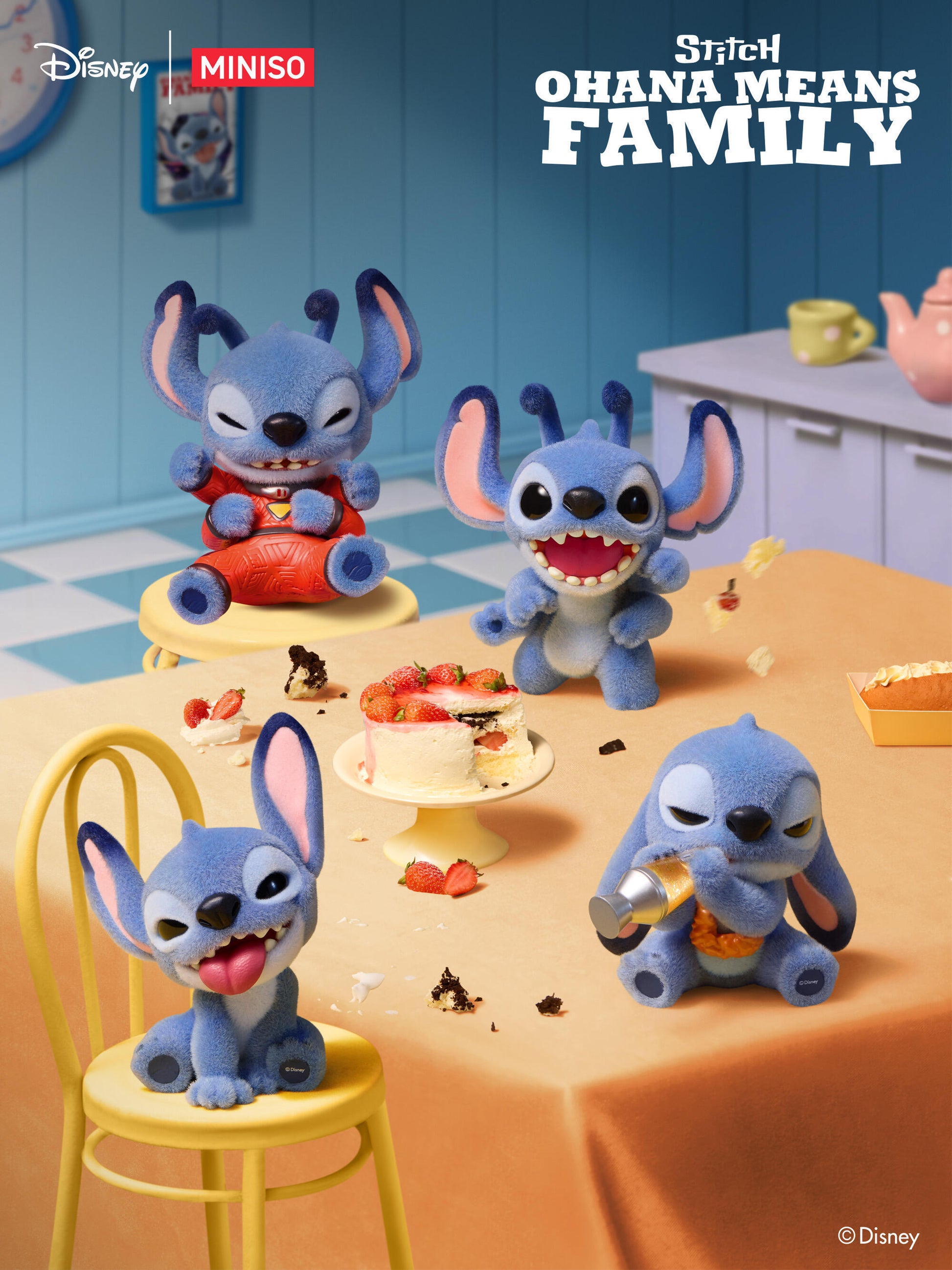 【Disney】Stitch Where did you misbehave Blind Box