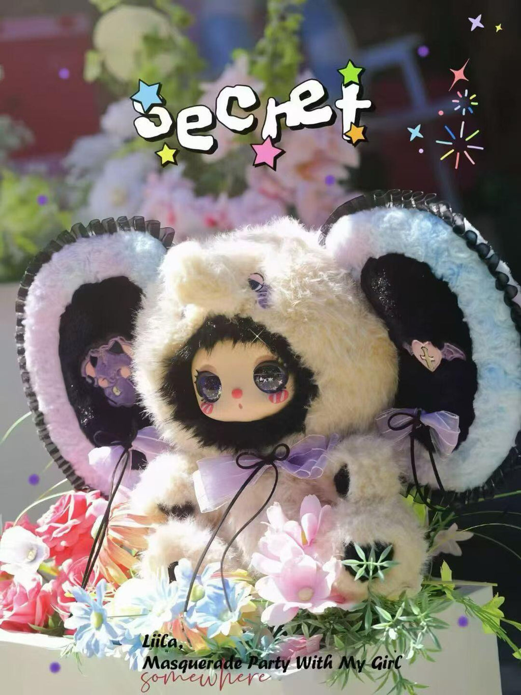 【BABY THREE】Liila's 600% Masquerade Party With My Girl V3 Plush Blind Box