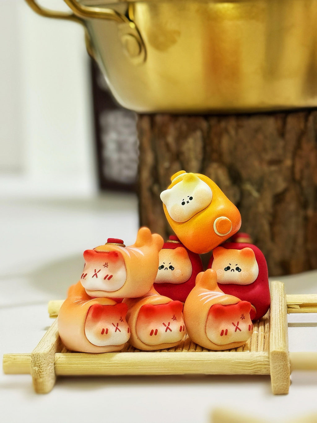【BAIHUAHUA】Hot Pot Cat Blind Box
