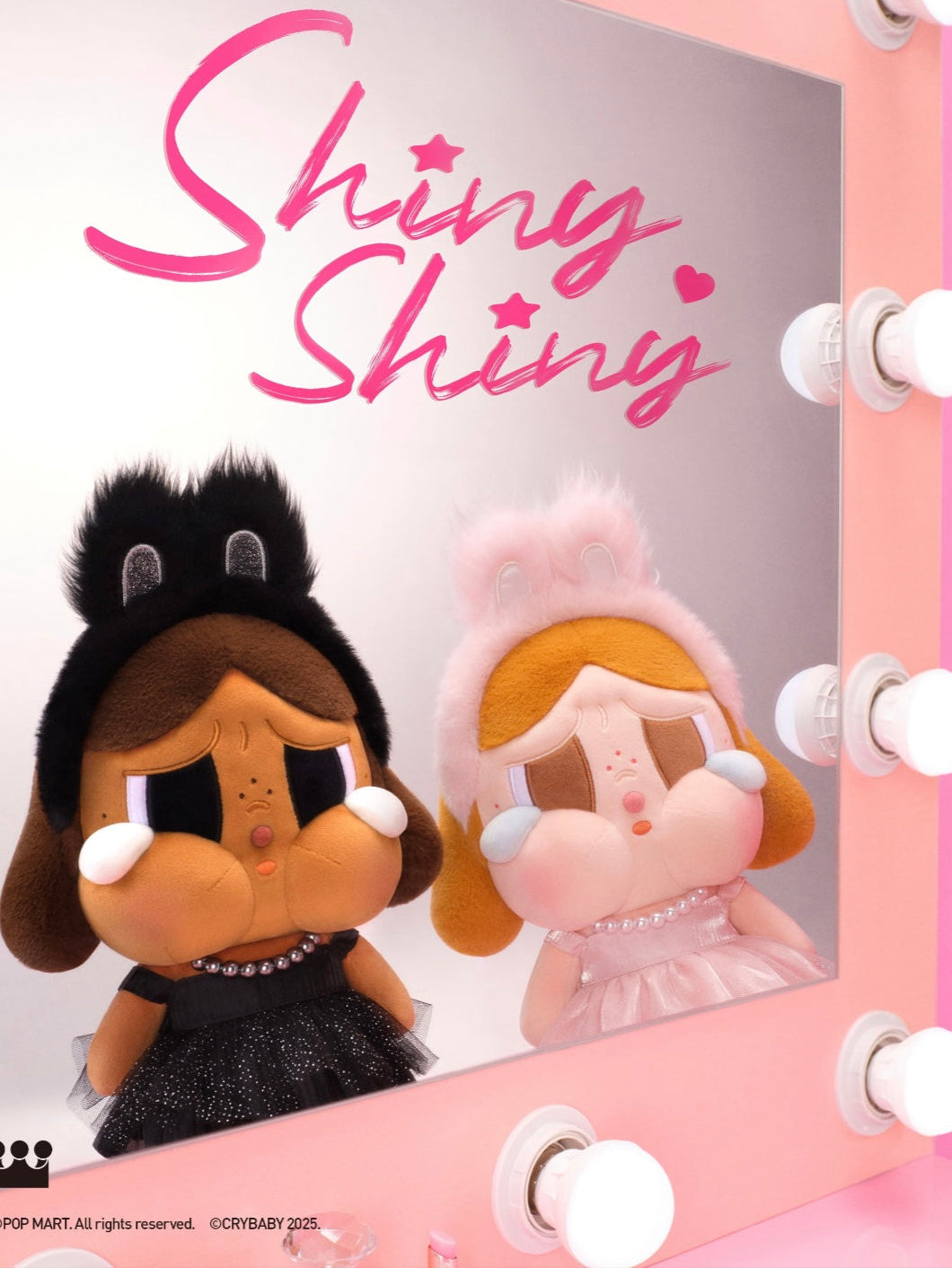 Crybaby Shiny Shiny Series-Plush Doll (Pink,Black) – Toy Fina