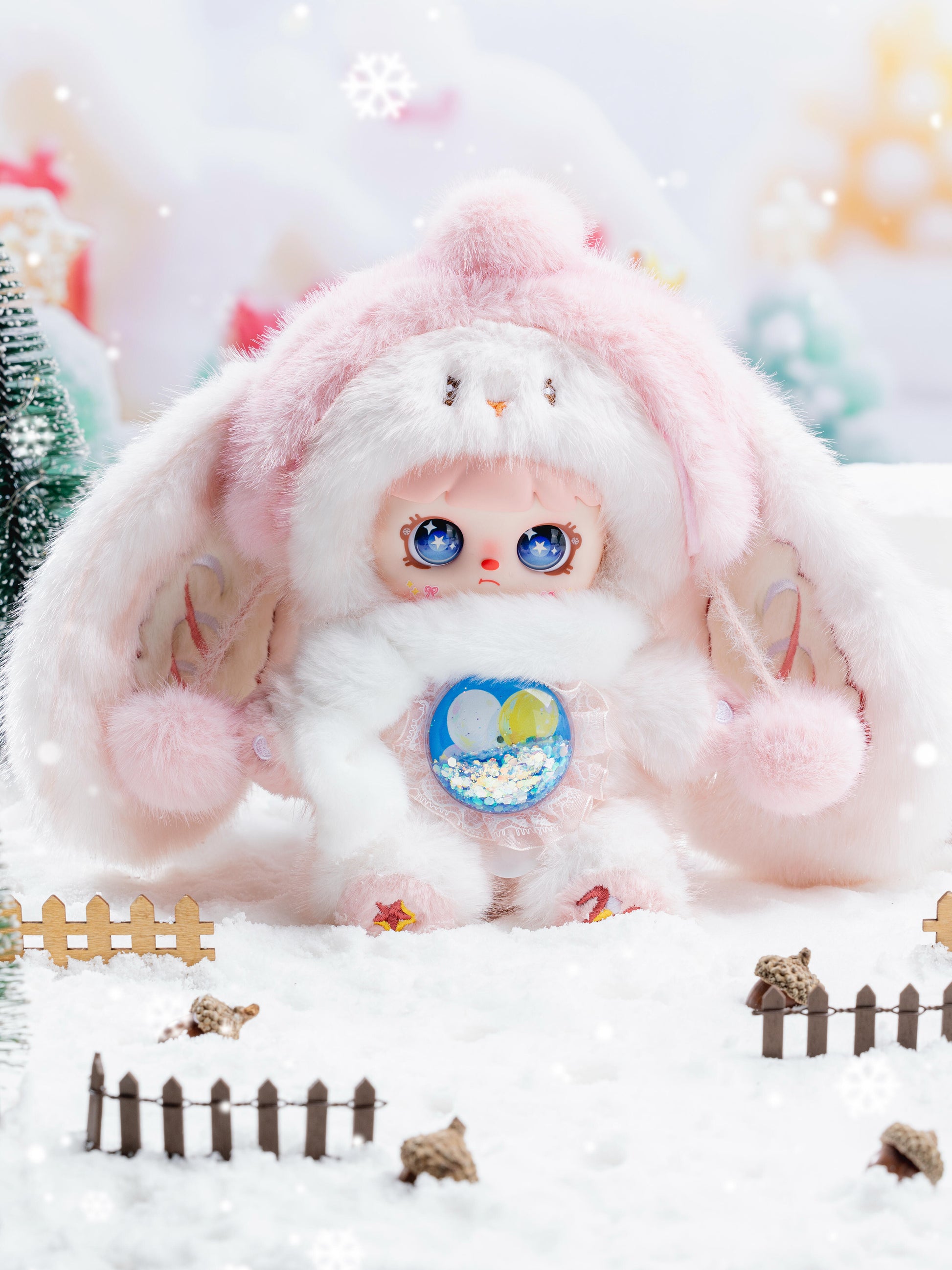 【MOCICI】Suger heart rabbit warm whisper series Plush Blind Box