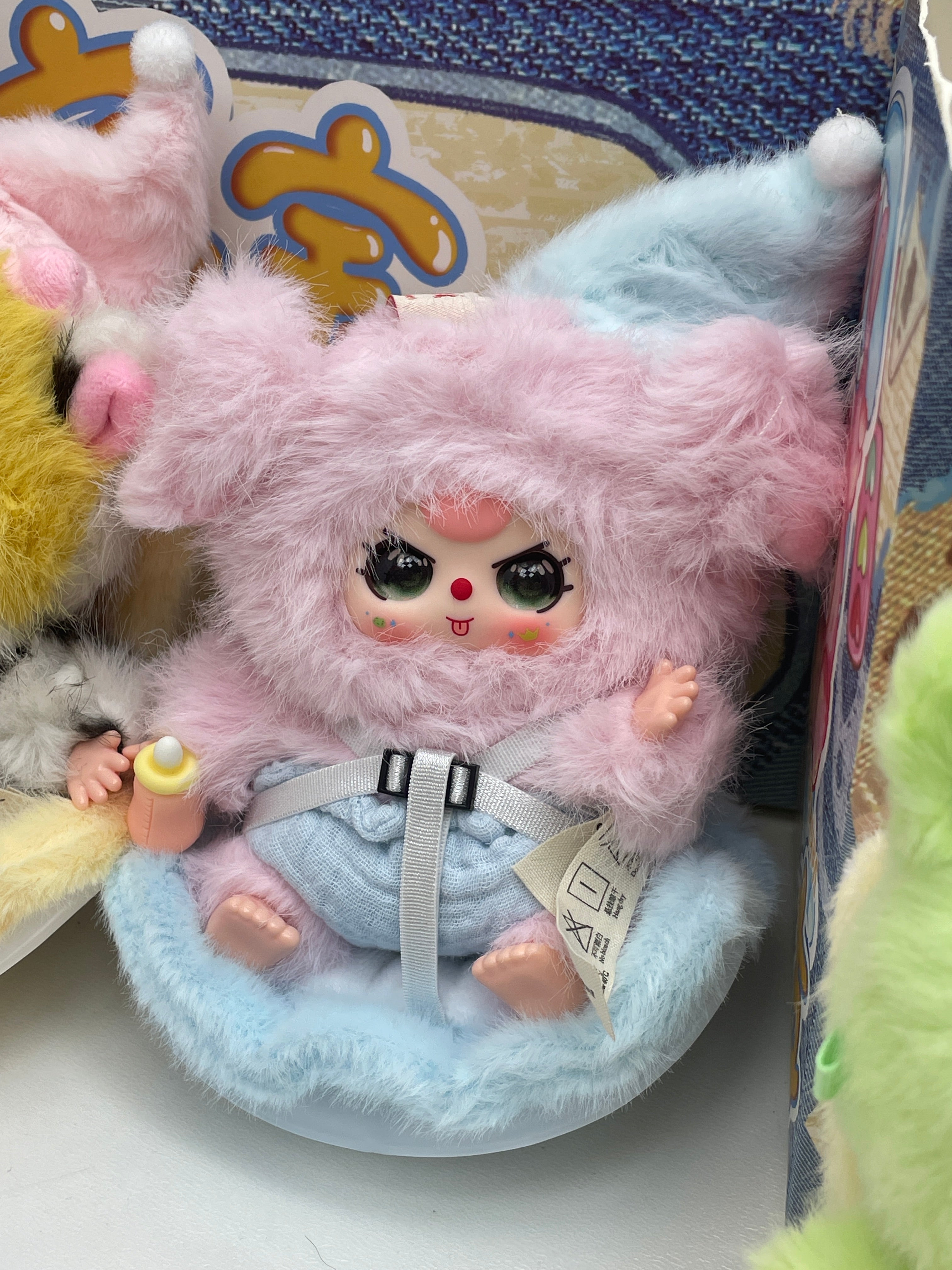 Baby Three】Vehicle mounted Baby Plush Blind Box – Toy Fina