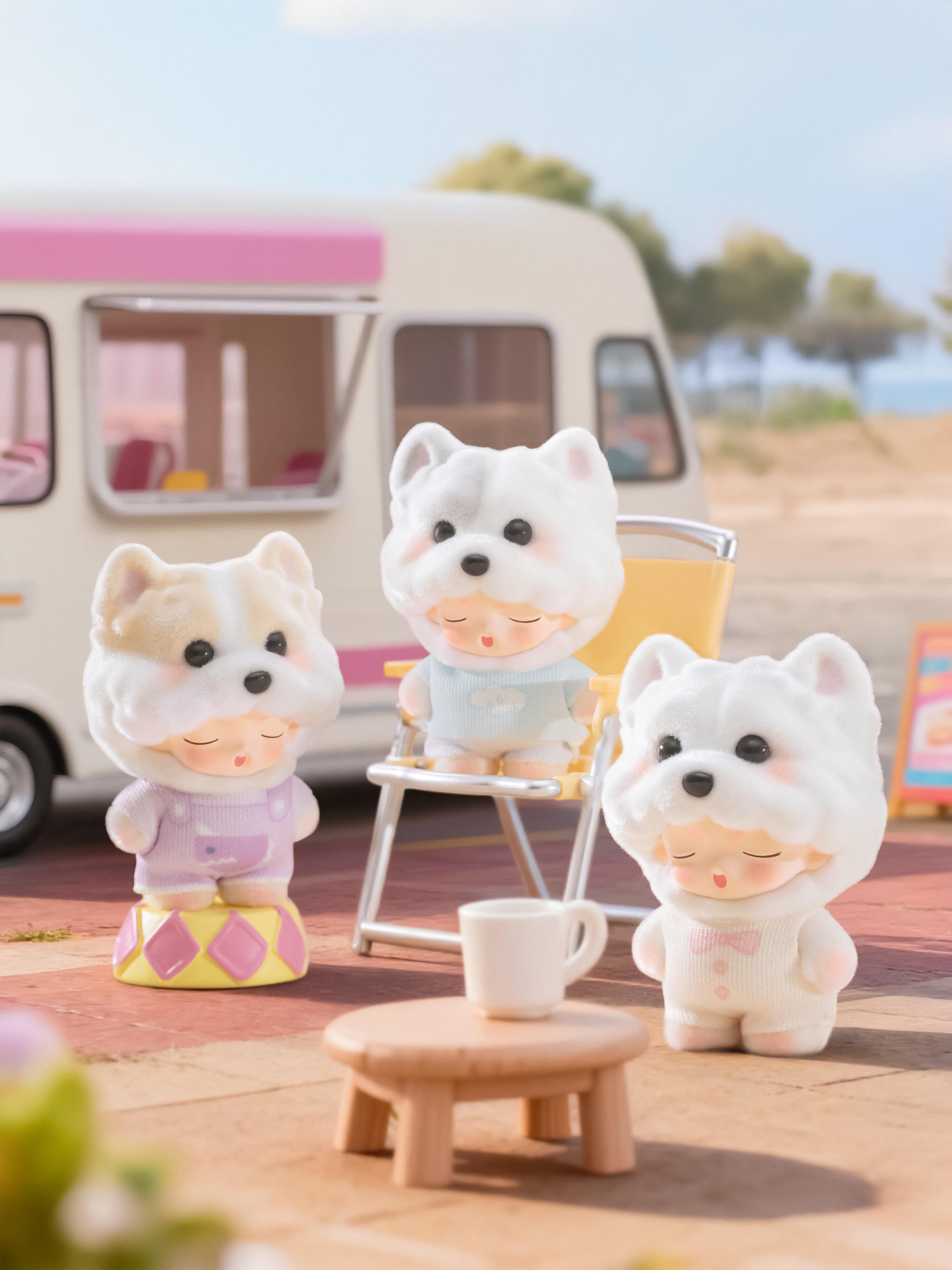 【YUMO】Cute Pet Family Mini Blind Box