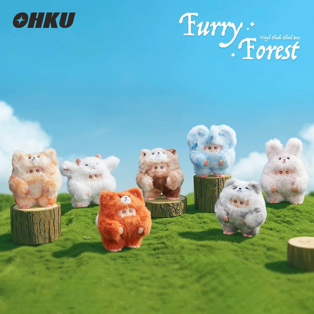 【Giggle Monster】Monster-V2 Furry Forest Series Plush Blind Box