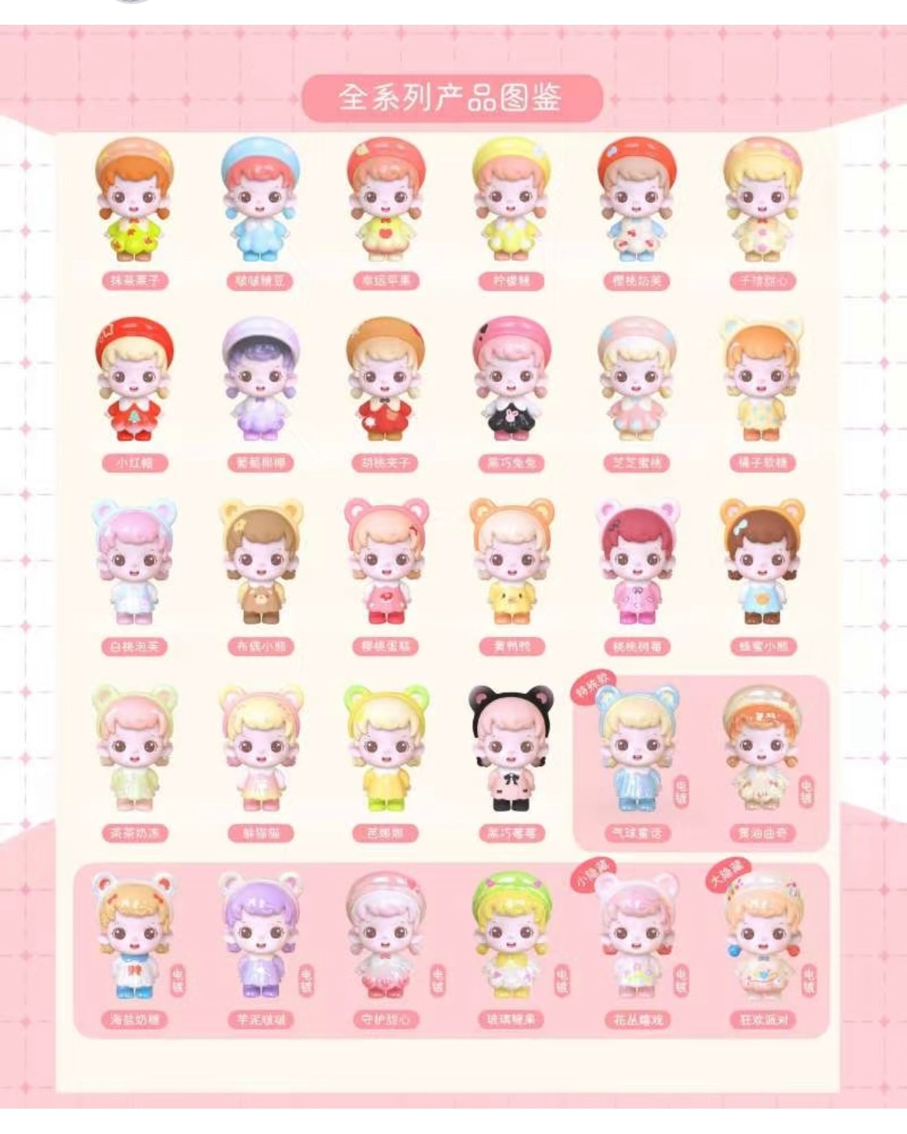 【Meejoy】Coco Nice to meet you Series Beans