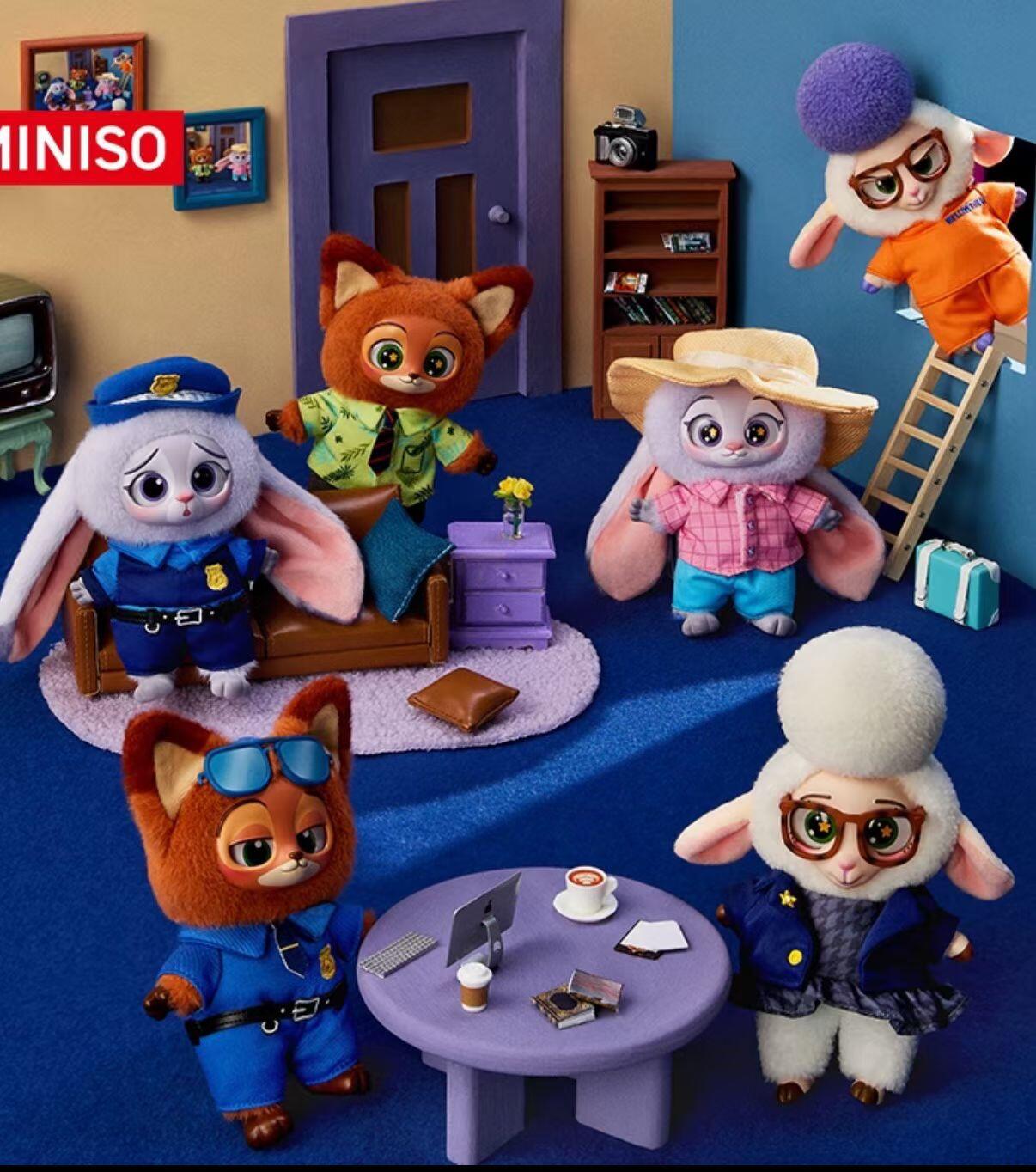 【Disney Zootopia】 Collection Vinyl Plush Toy Surprise Box