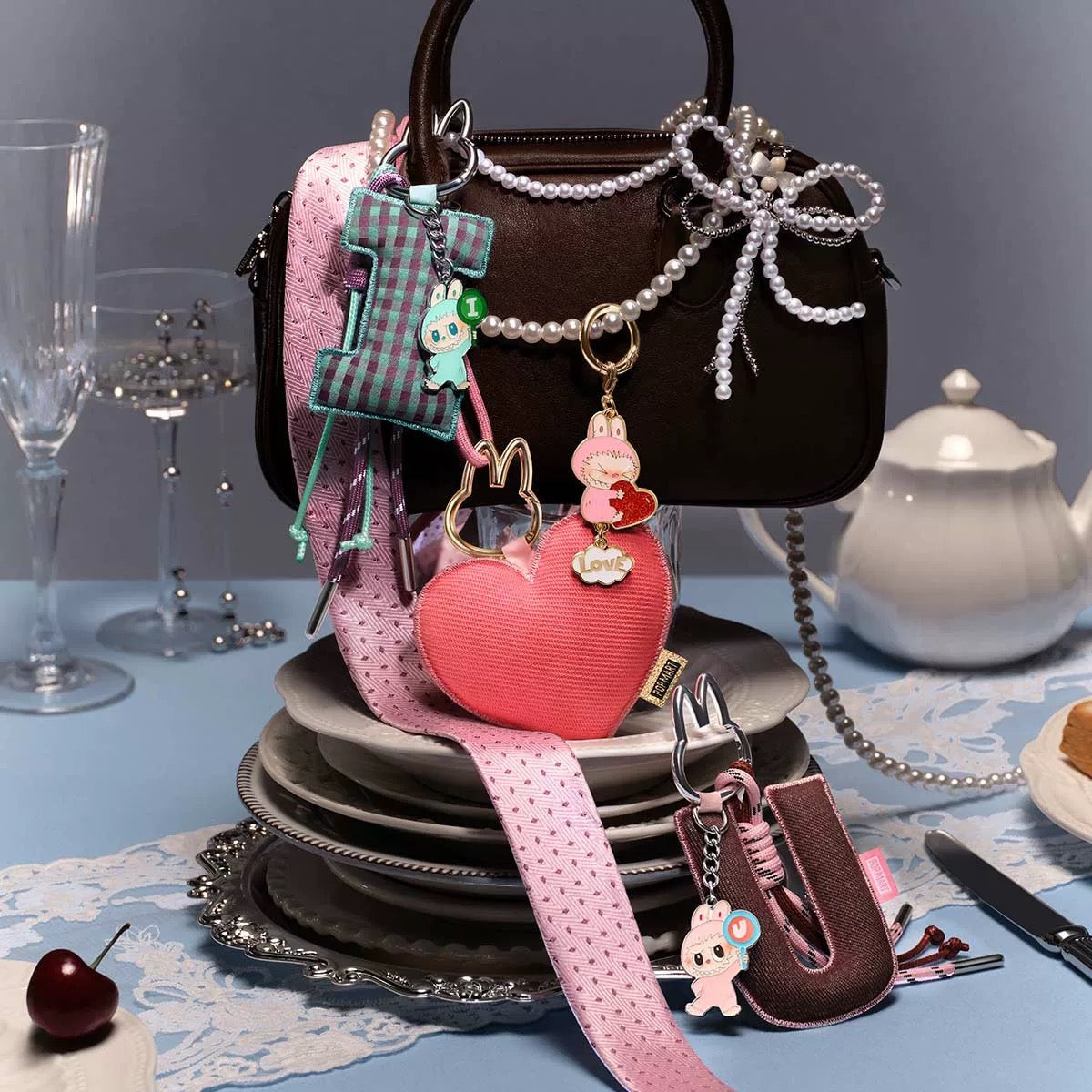 LABUBU Heartcode Series Letter Pendants Blind Box