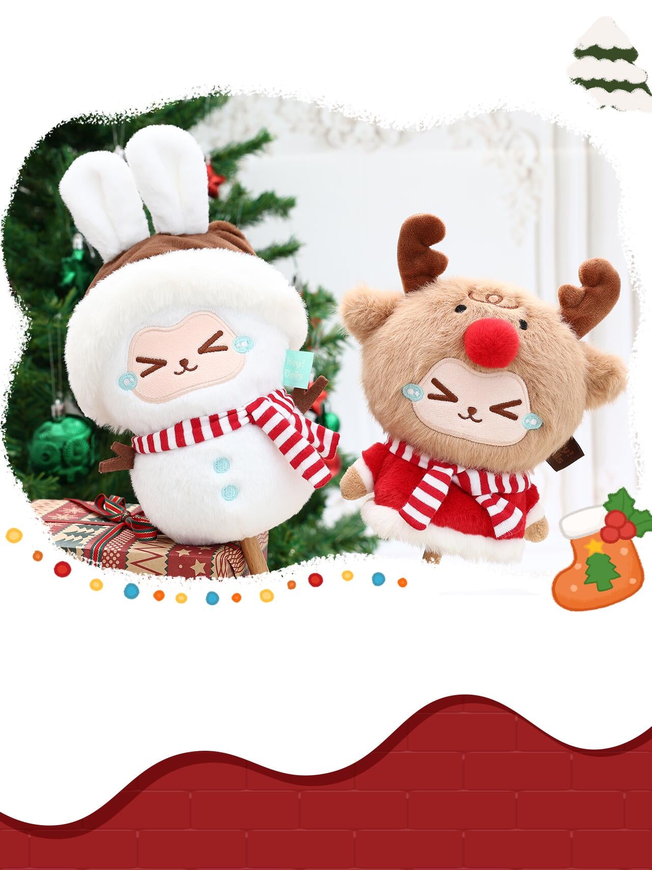 【HEYDOLLS】Rabbit KIKI Warm Christmas Blind Box