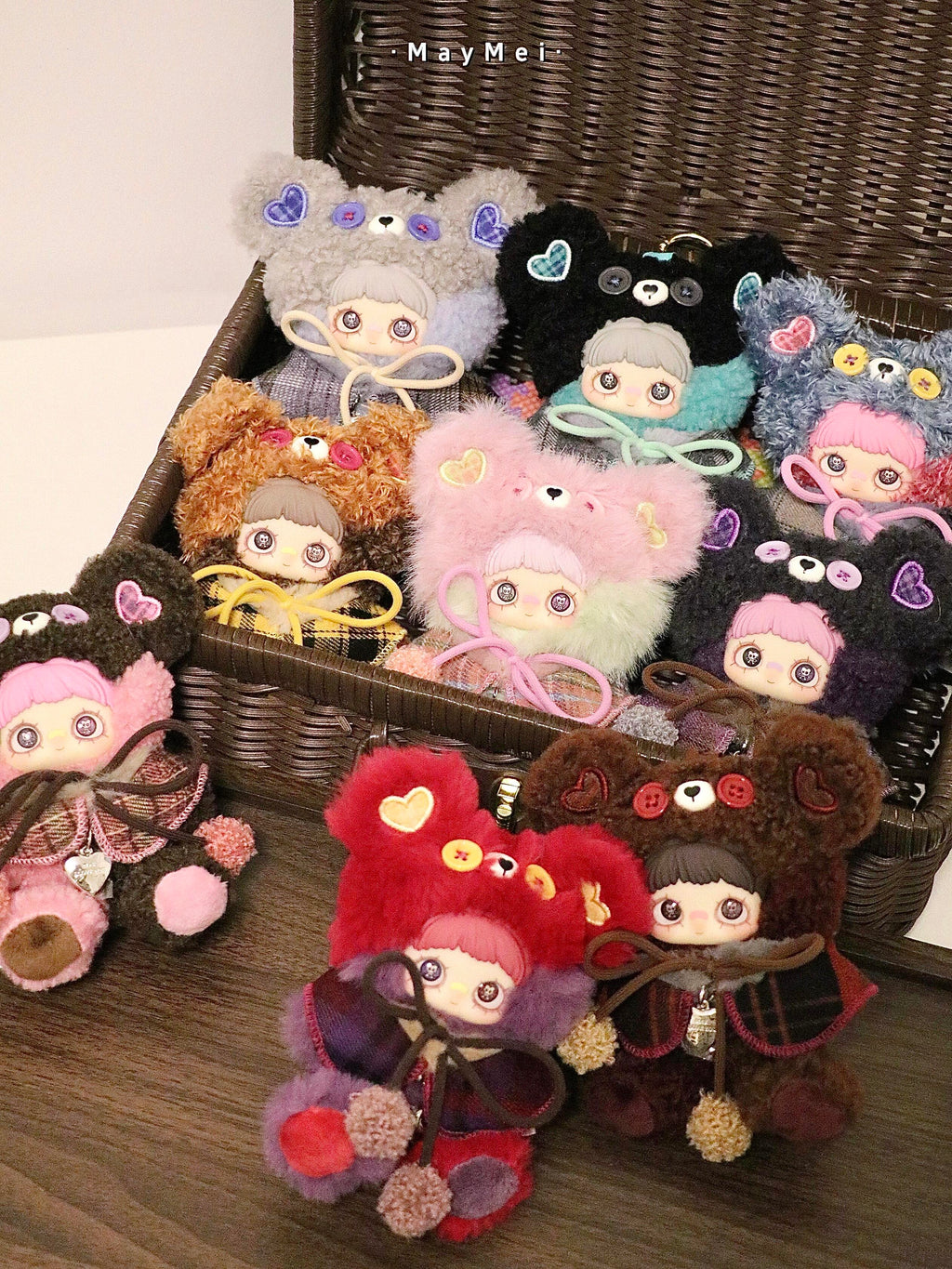 【MAYMEI】Little Bear Cookies  Plush Blind Box
