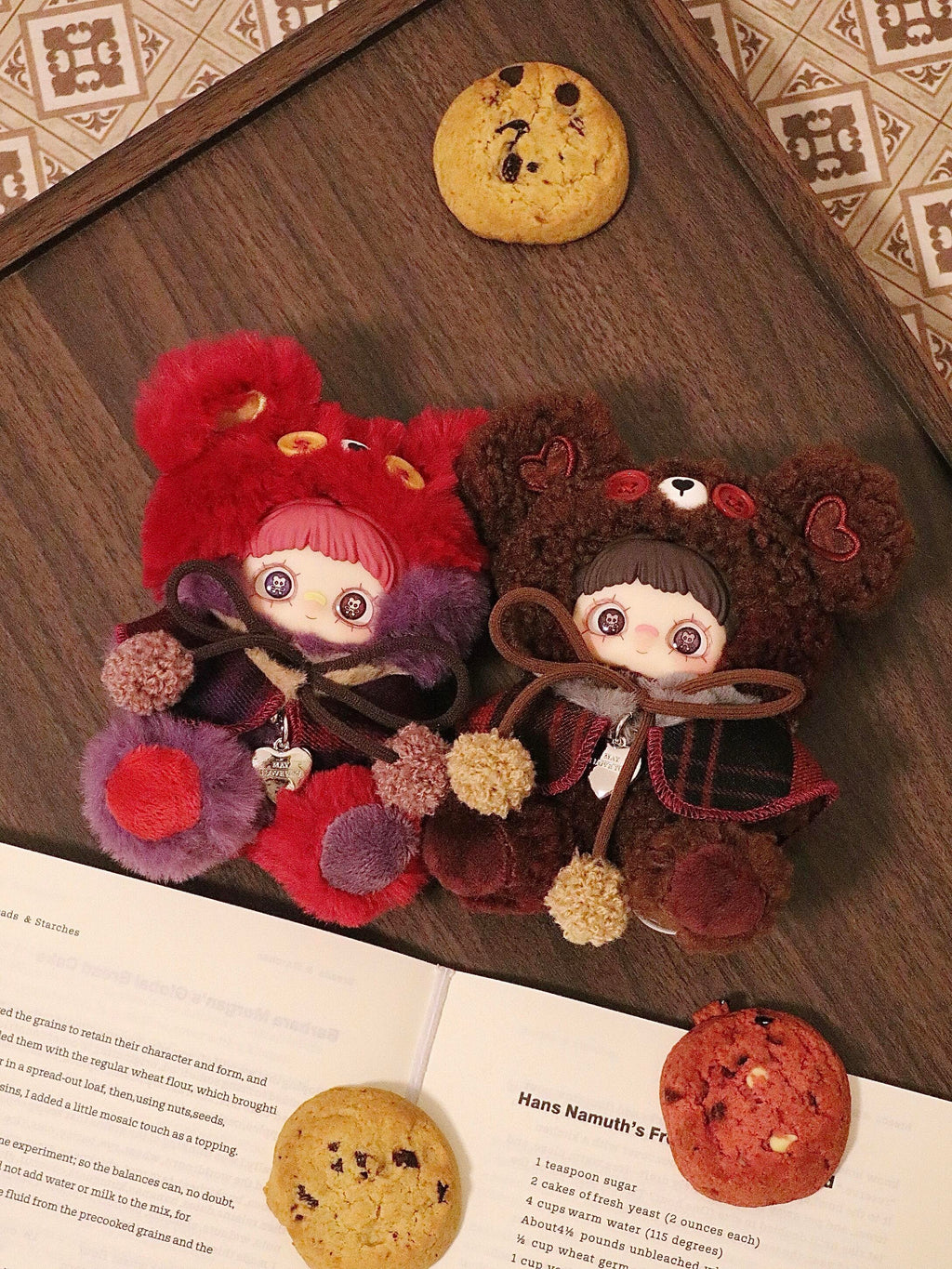 【MAYMEI】Little Bear Cookies  Plush Blind Box