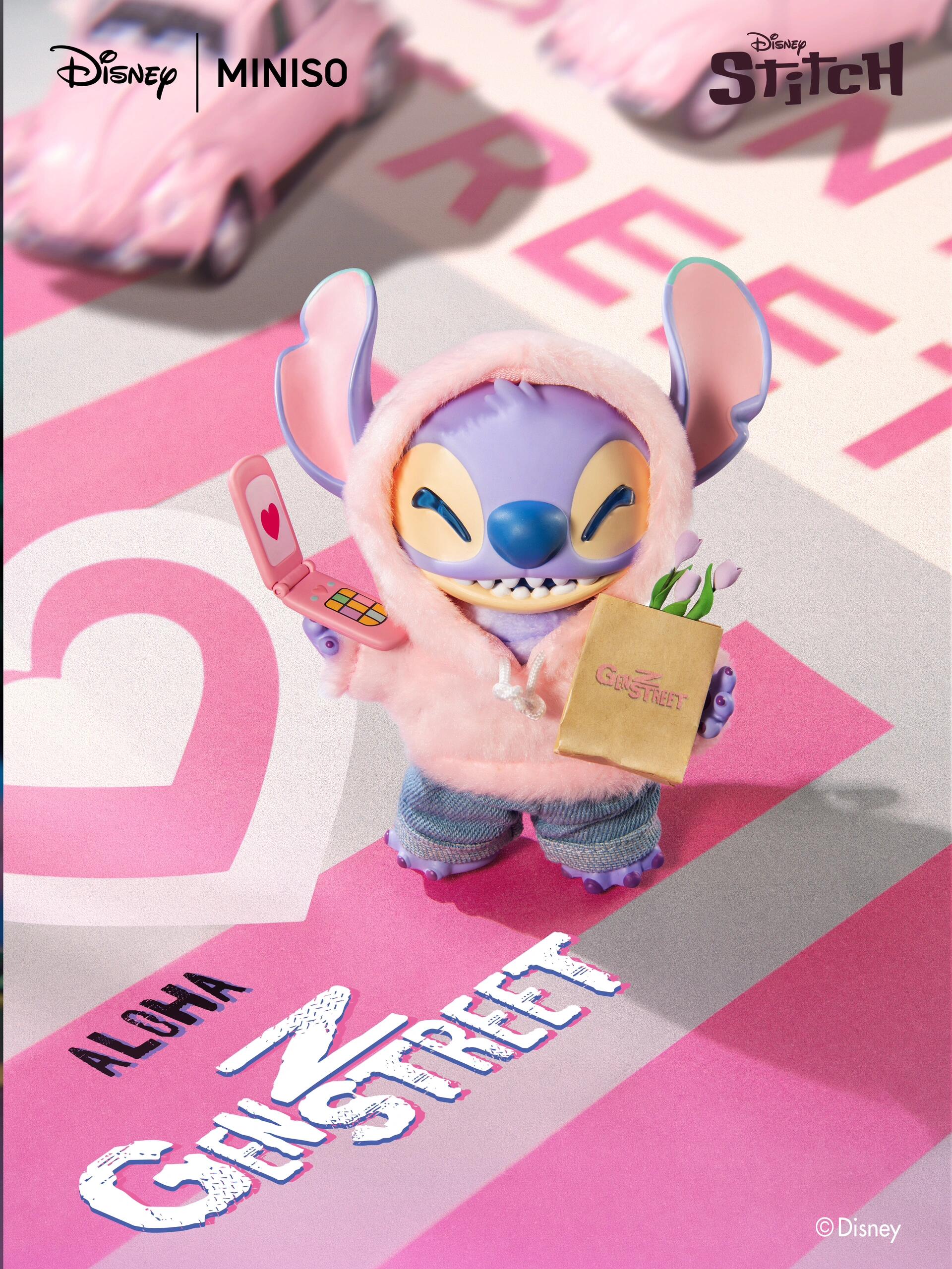 【Disney】Stitch GenZ Street Plush Blind Box