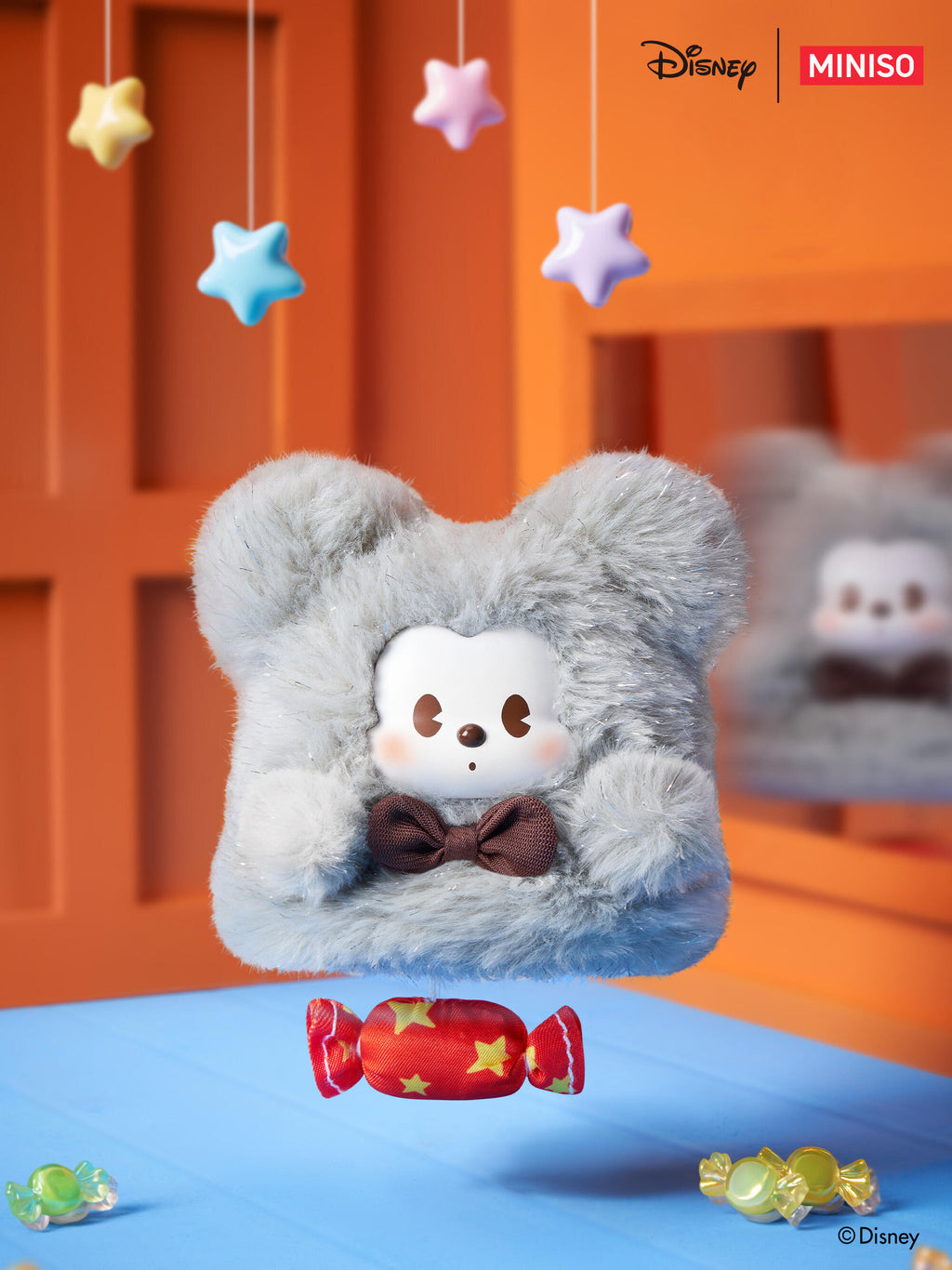 【Mickey's Family】 Colorful Candy Vinyl Plush Blind Box