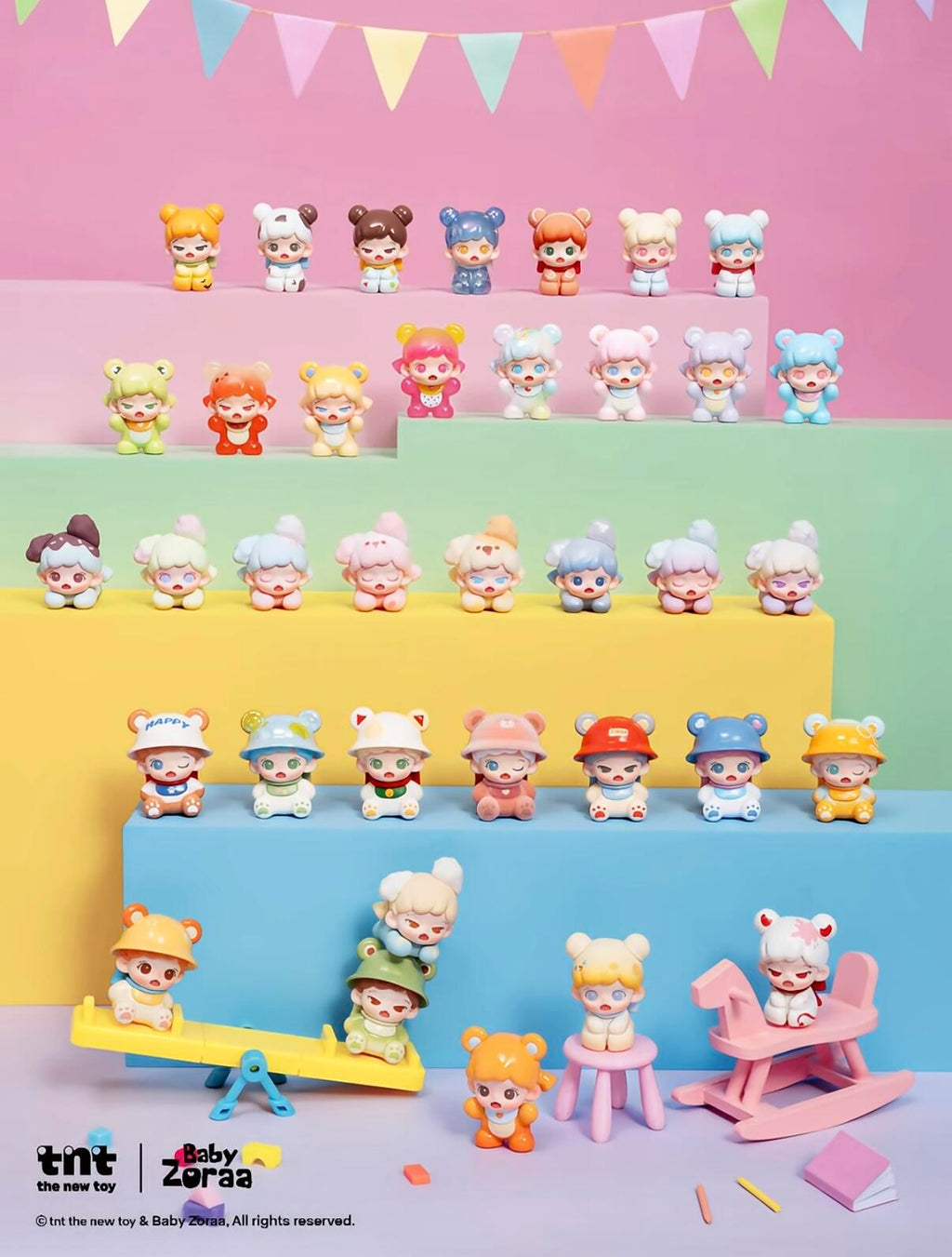 【ZORAA】Tiny Kindergarten mini Blind Box